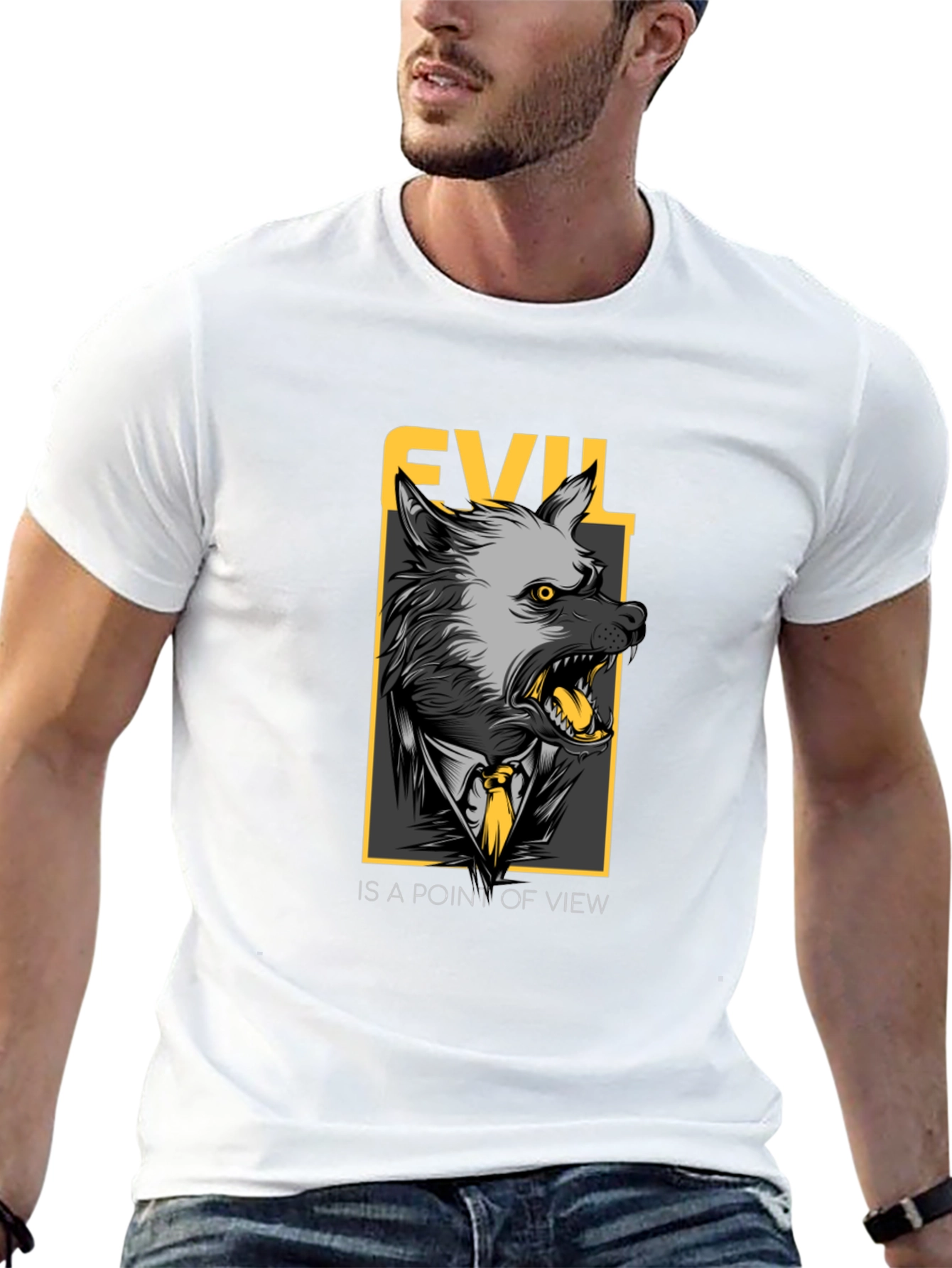 Evil Point of View Graphic T-Shirt