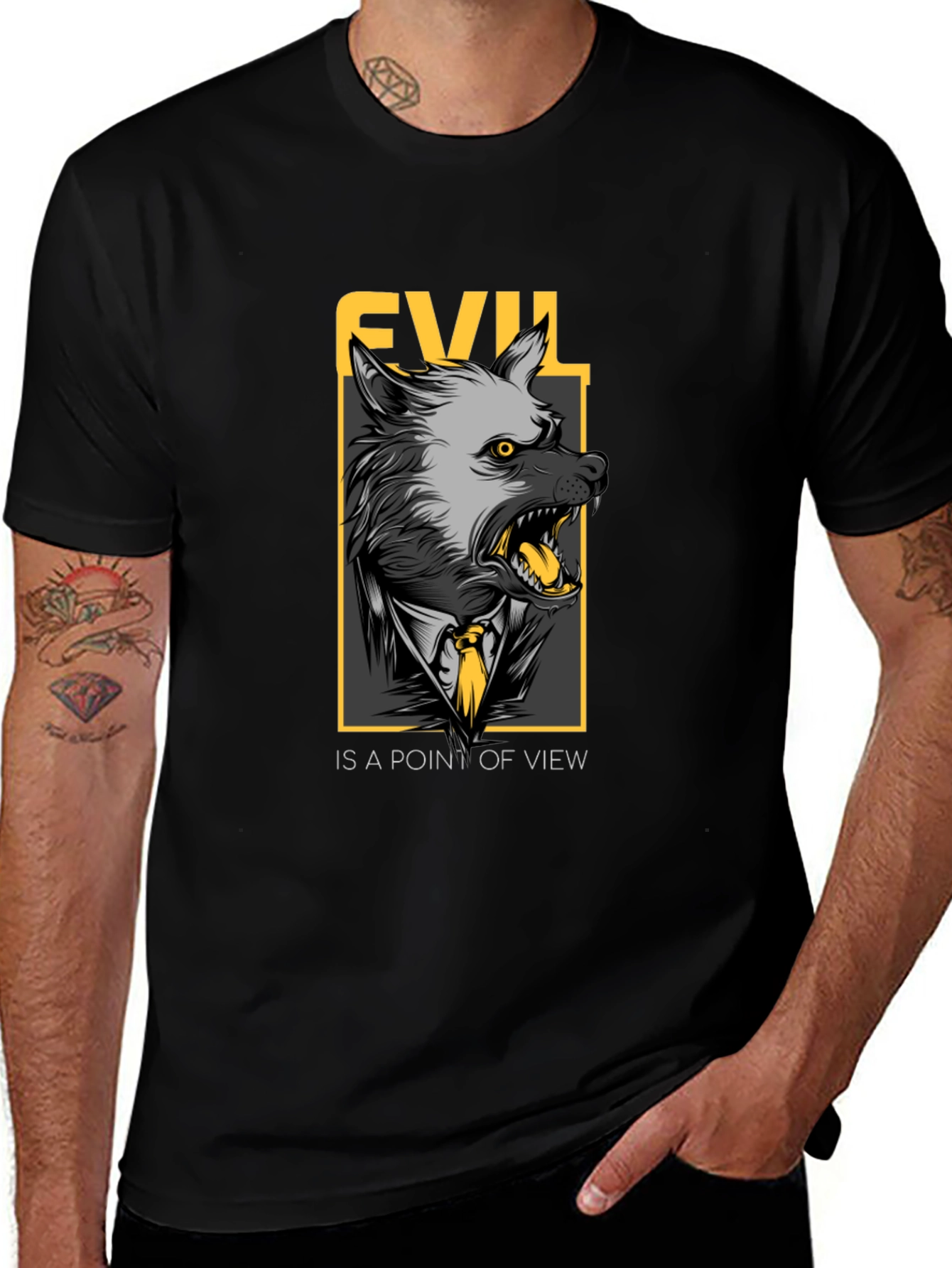 Evil Point of View Graphic T-Shirt