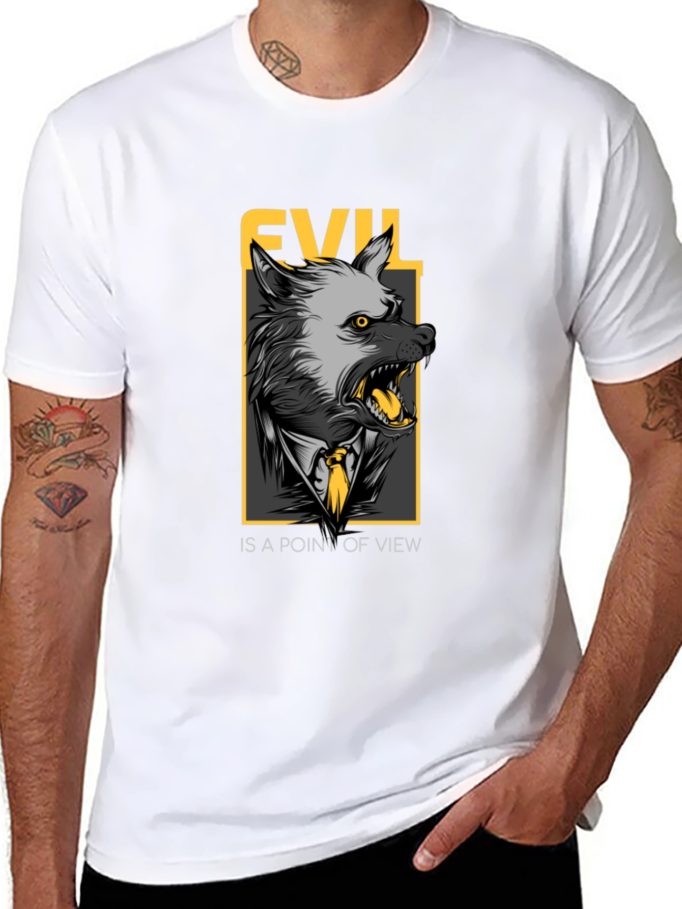 Evil Point of View Graphic T-Shirt
