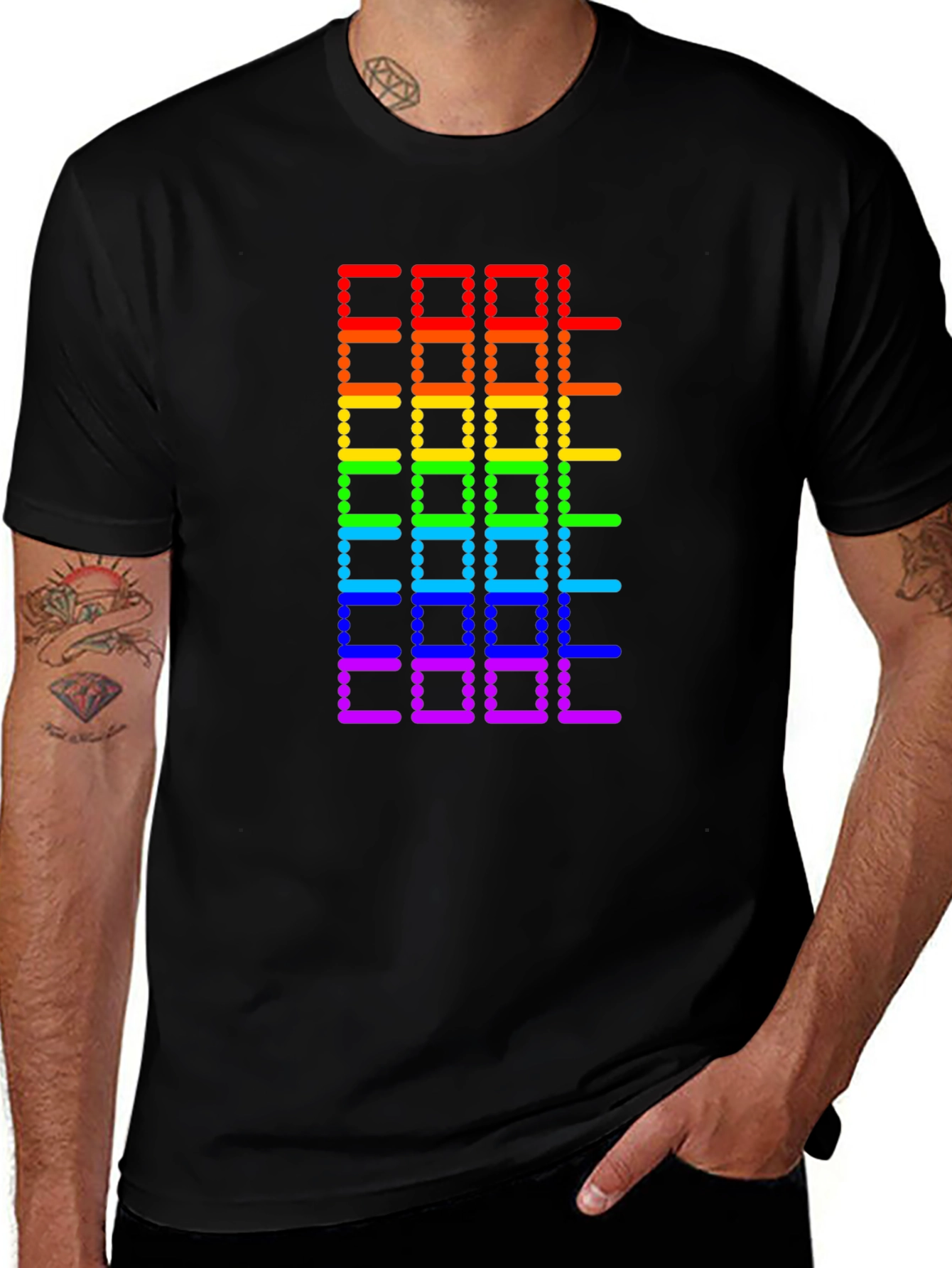 Rainbow COOL Graphic T-Shirt - Pride Apparel