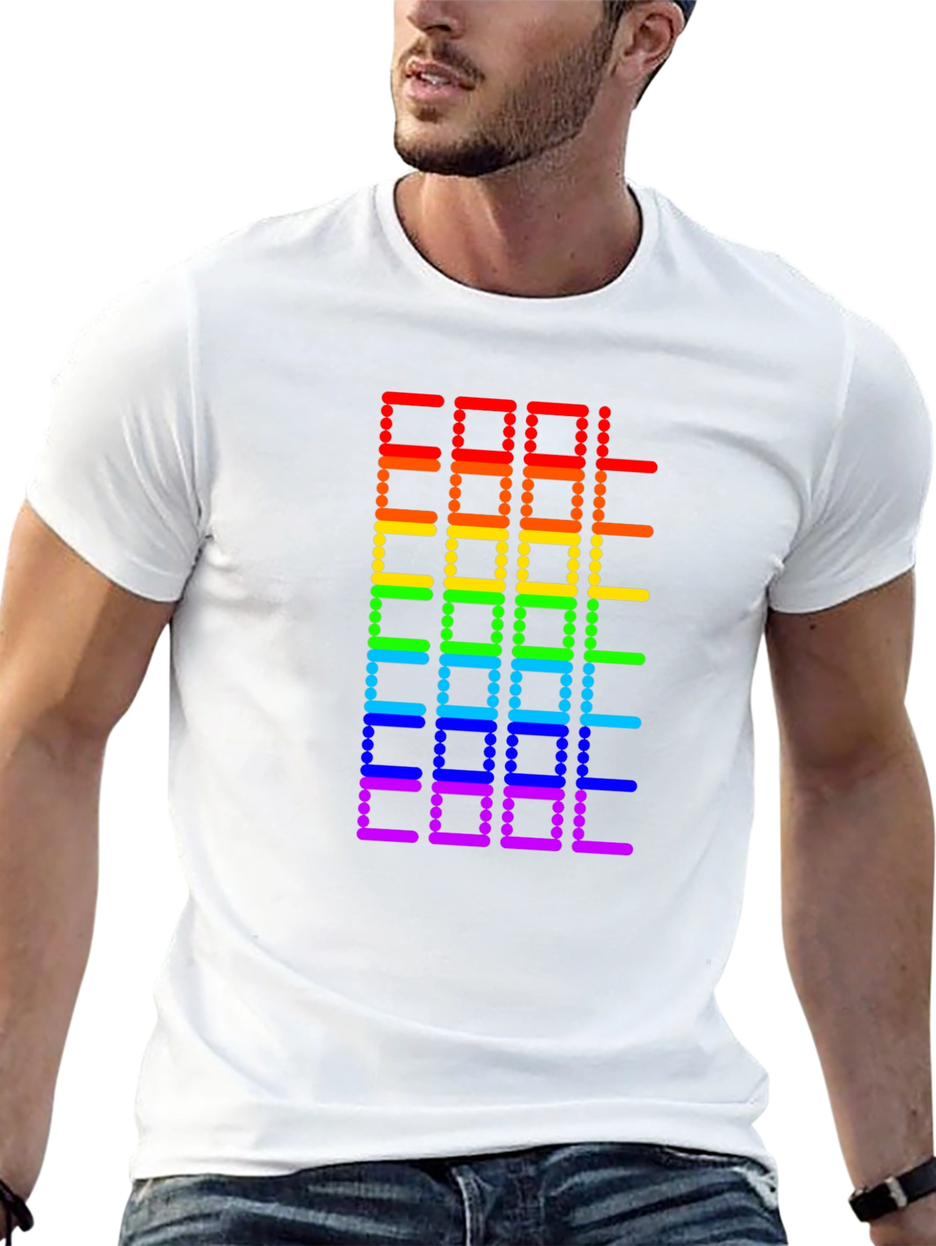Rainbow COOL Graphic T-Shirt - Pride Apparel