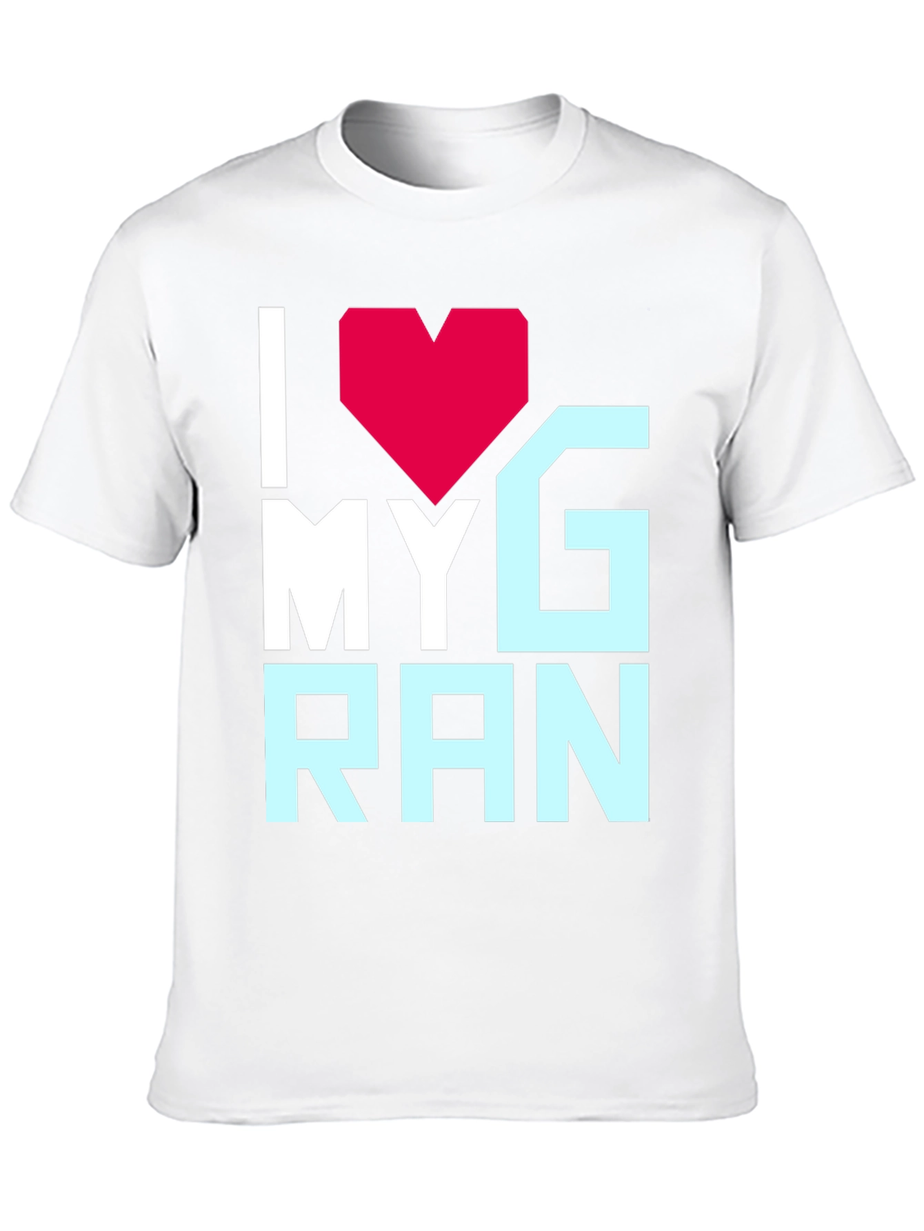 I Heart My Gran T-Shirt - Black Graphic Tee