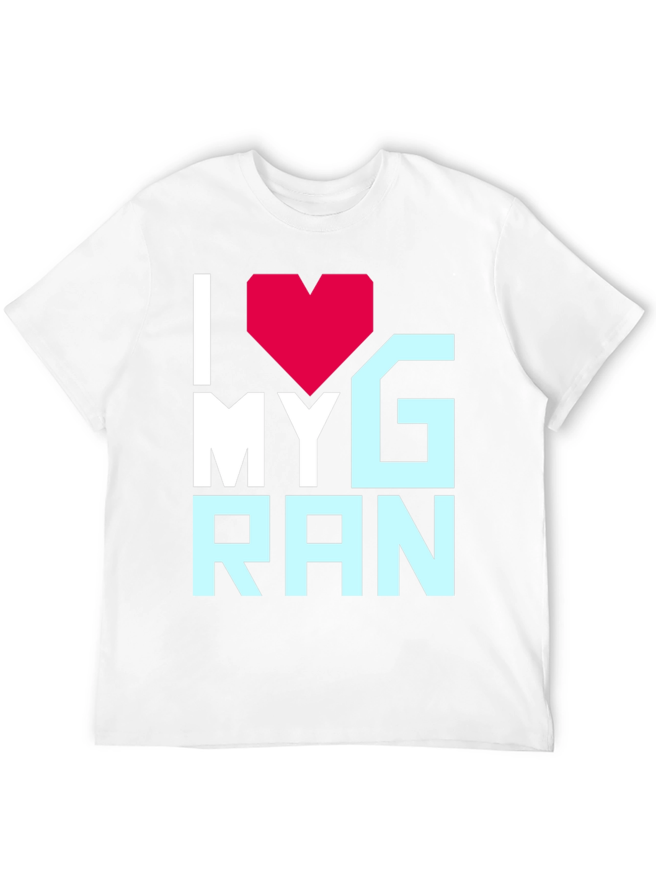 I Heart My Gran T-Shirt - Black Graphic Tee