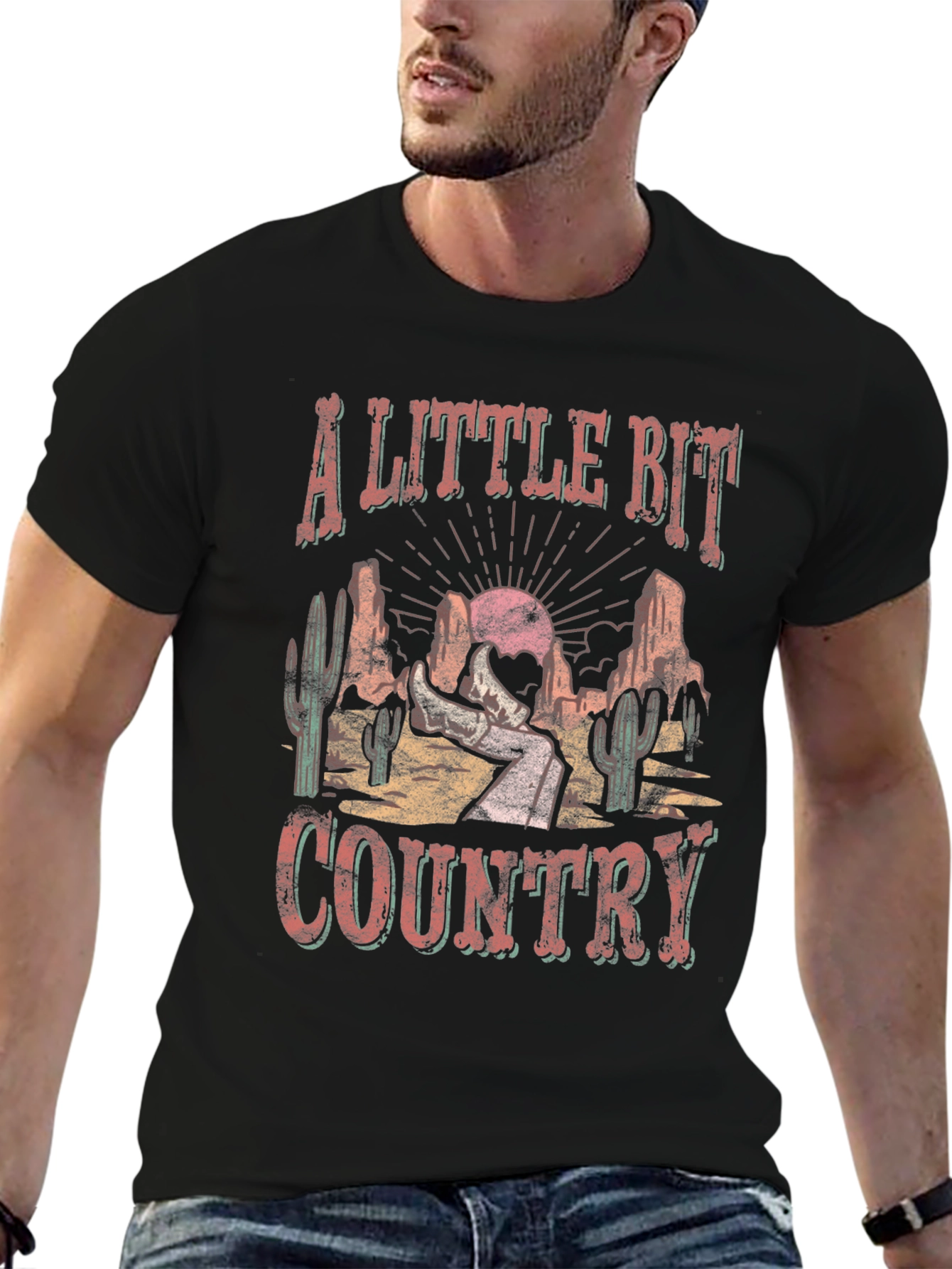 A Little Bit Country Graphic T-Shirt