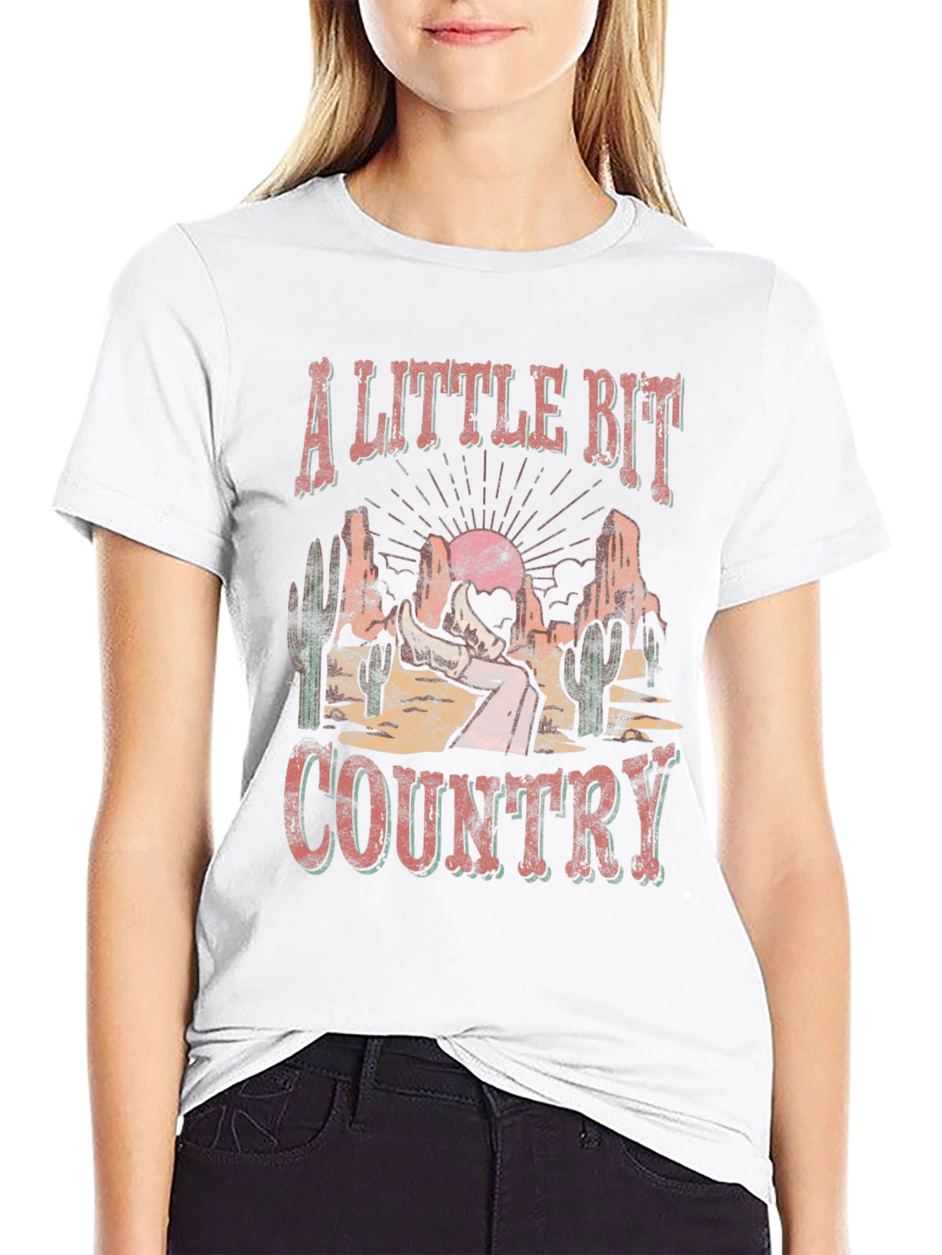 A Little Bit Country Graphic T-Shirt