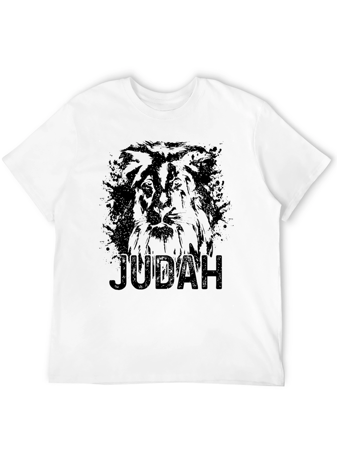 Judah Lion Graphic Tee - Black Mens T-Shirt