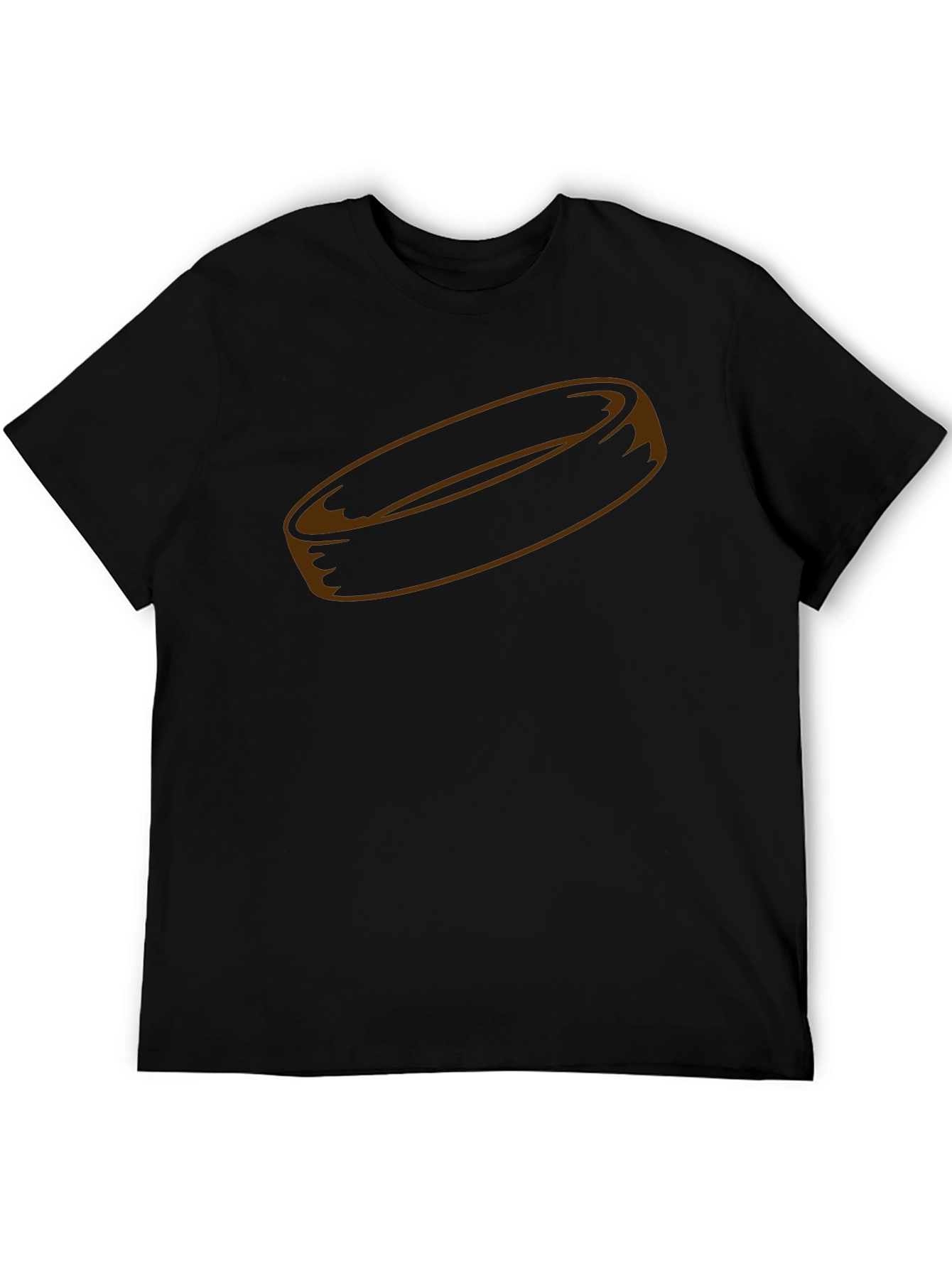 Hockey Puck Graphic T-Shirt