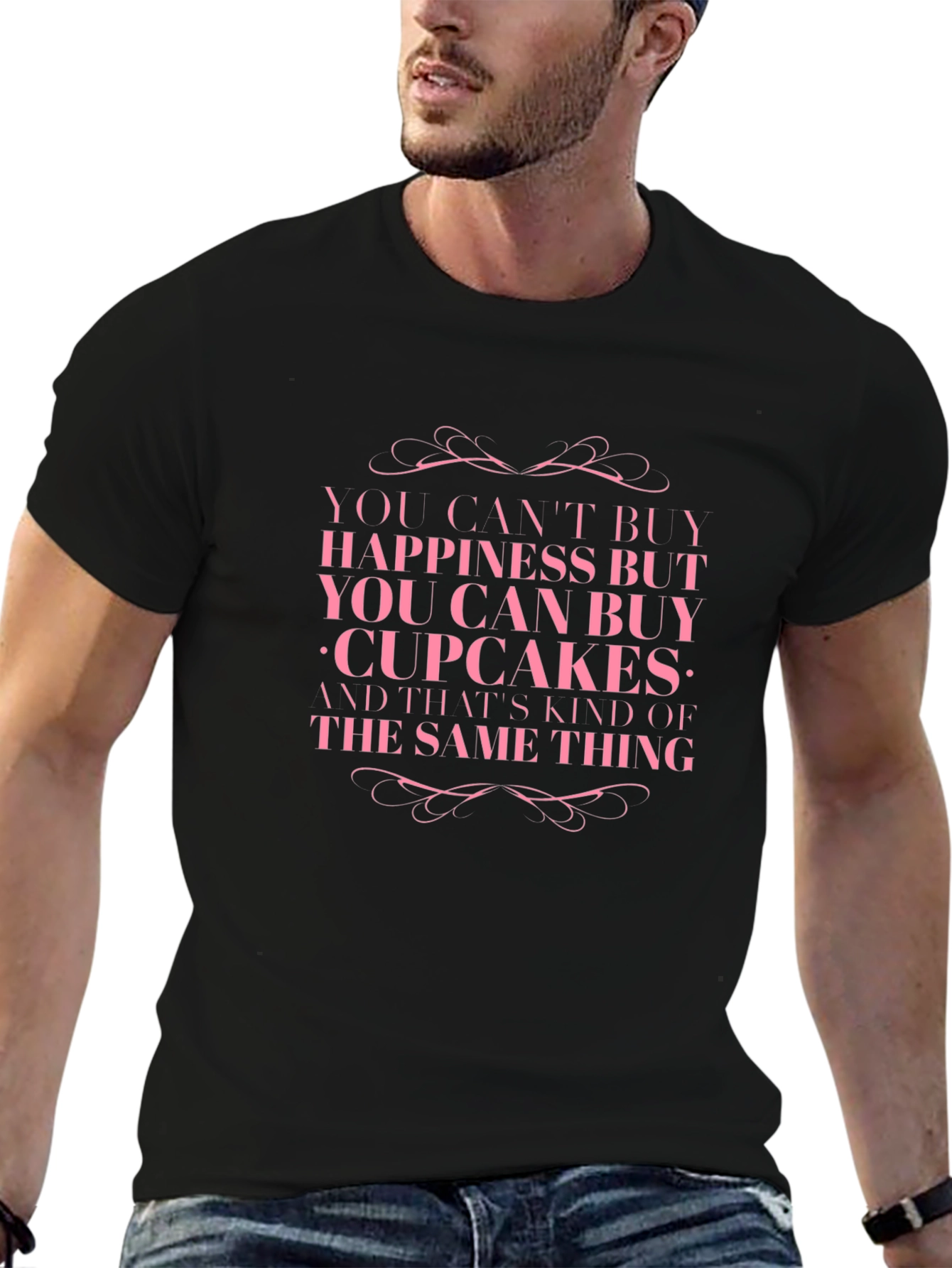 Cupcakes: You Cant Buy Happiness T-Shirt