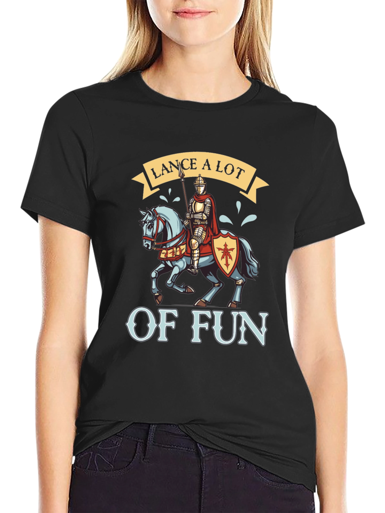 Lance A Lot of Fun Knight T-Shirt