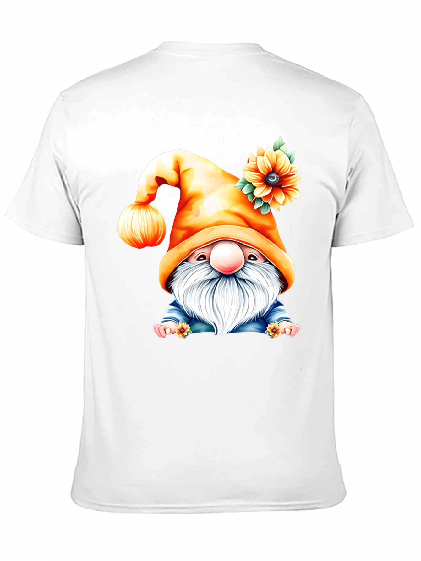 Sunflower Gnome Graphic T-Shirt
