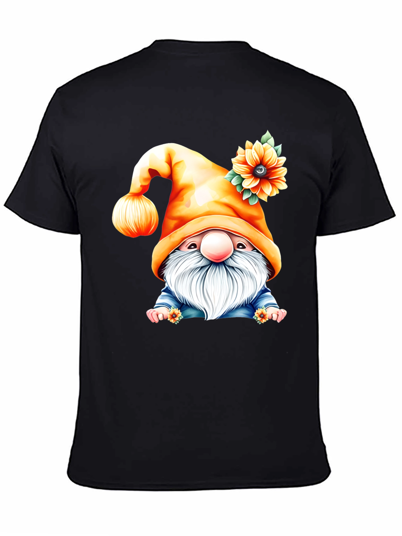 Sunflower Gnome Graphic T-Shirt