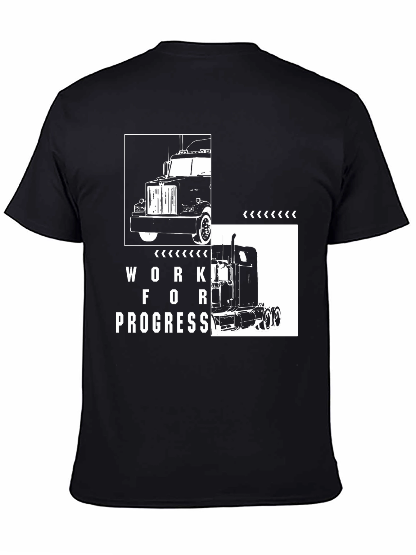 Work for Progress Truck Graphic Tee