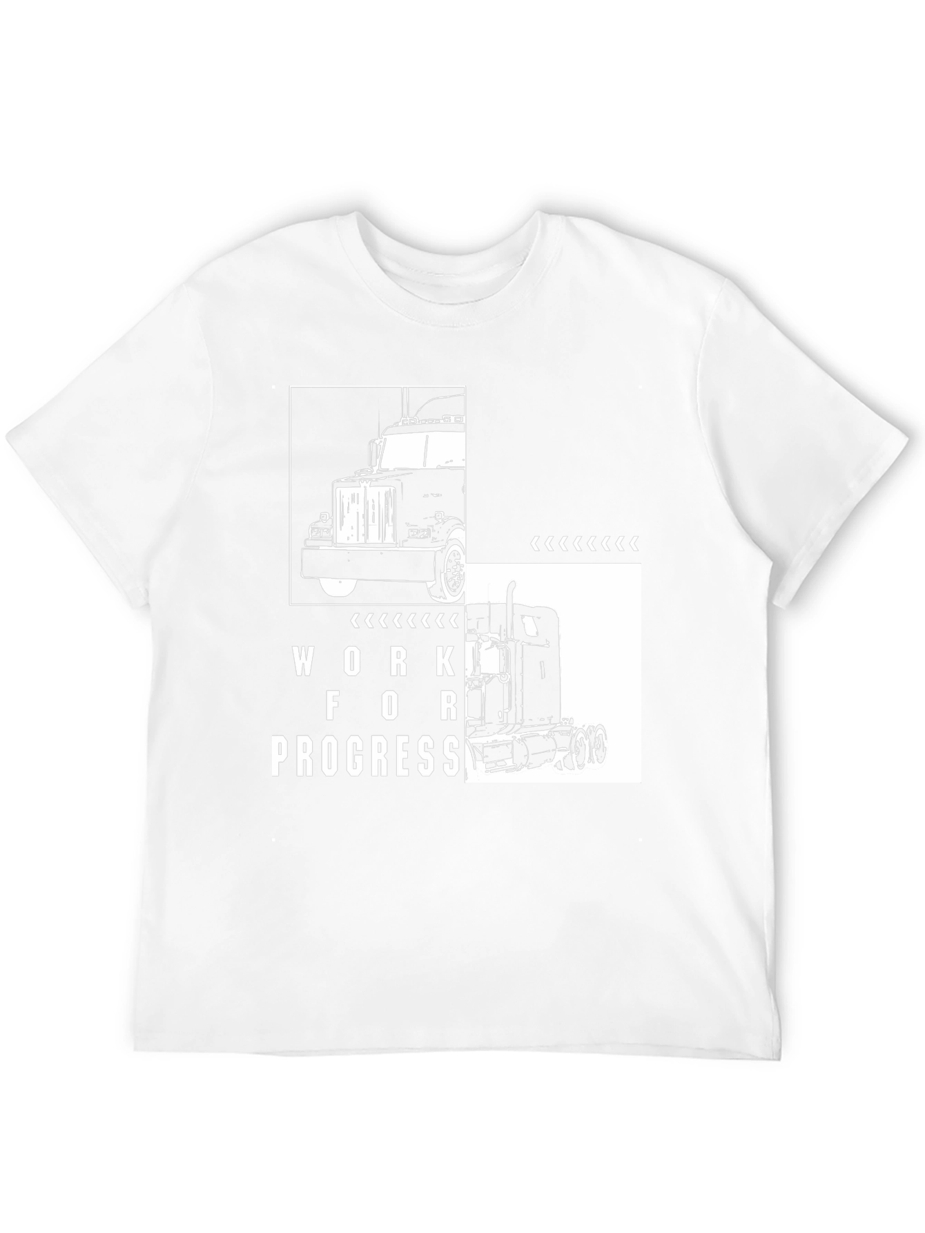 Work for Progress Truck Graphic Tee