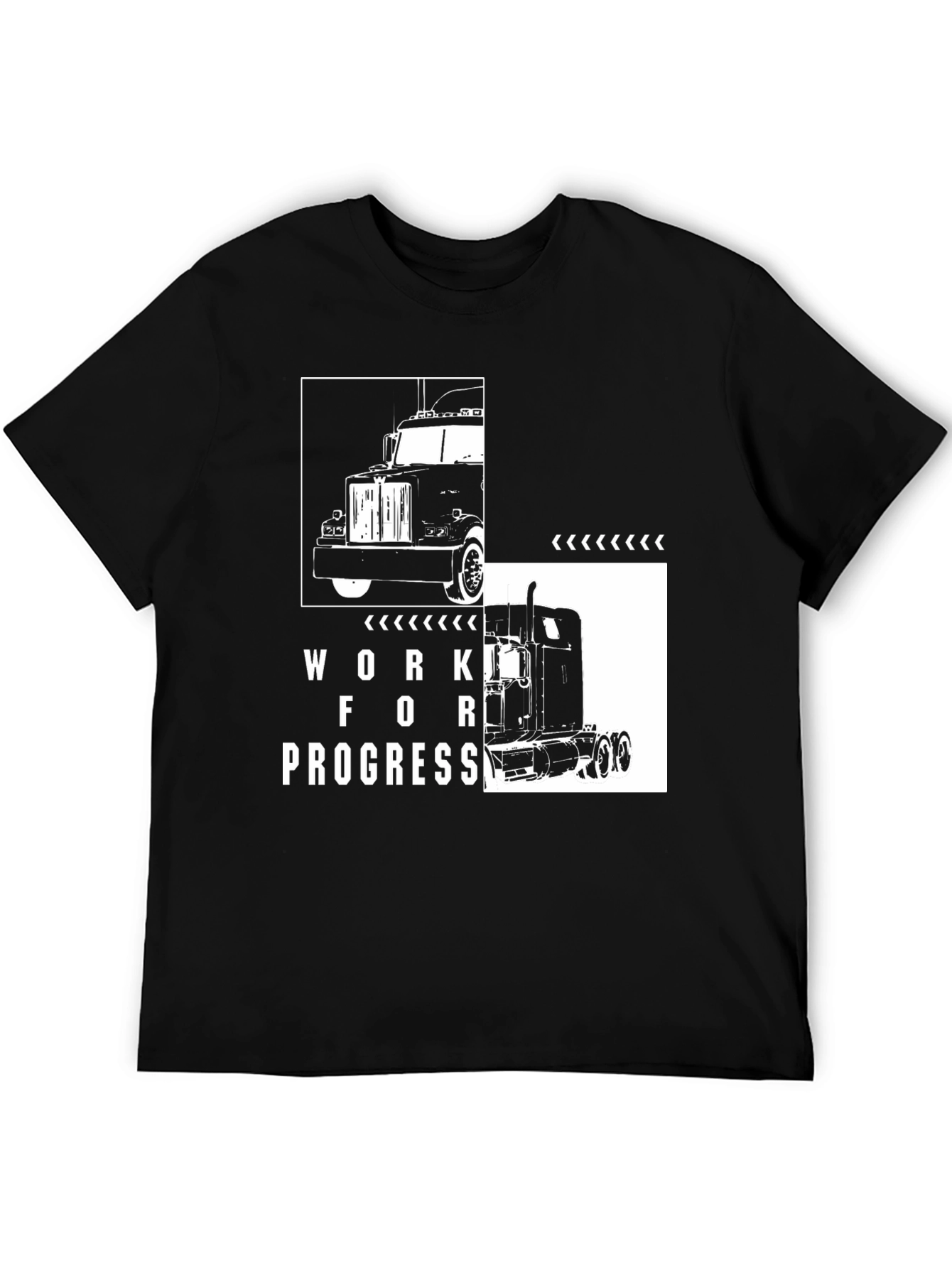 Work for Progress Truck Graphic Tee