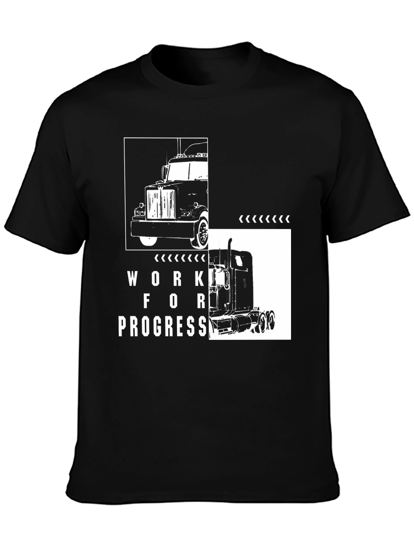Work for Progress Truck Graphic Tee