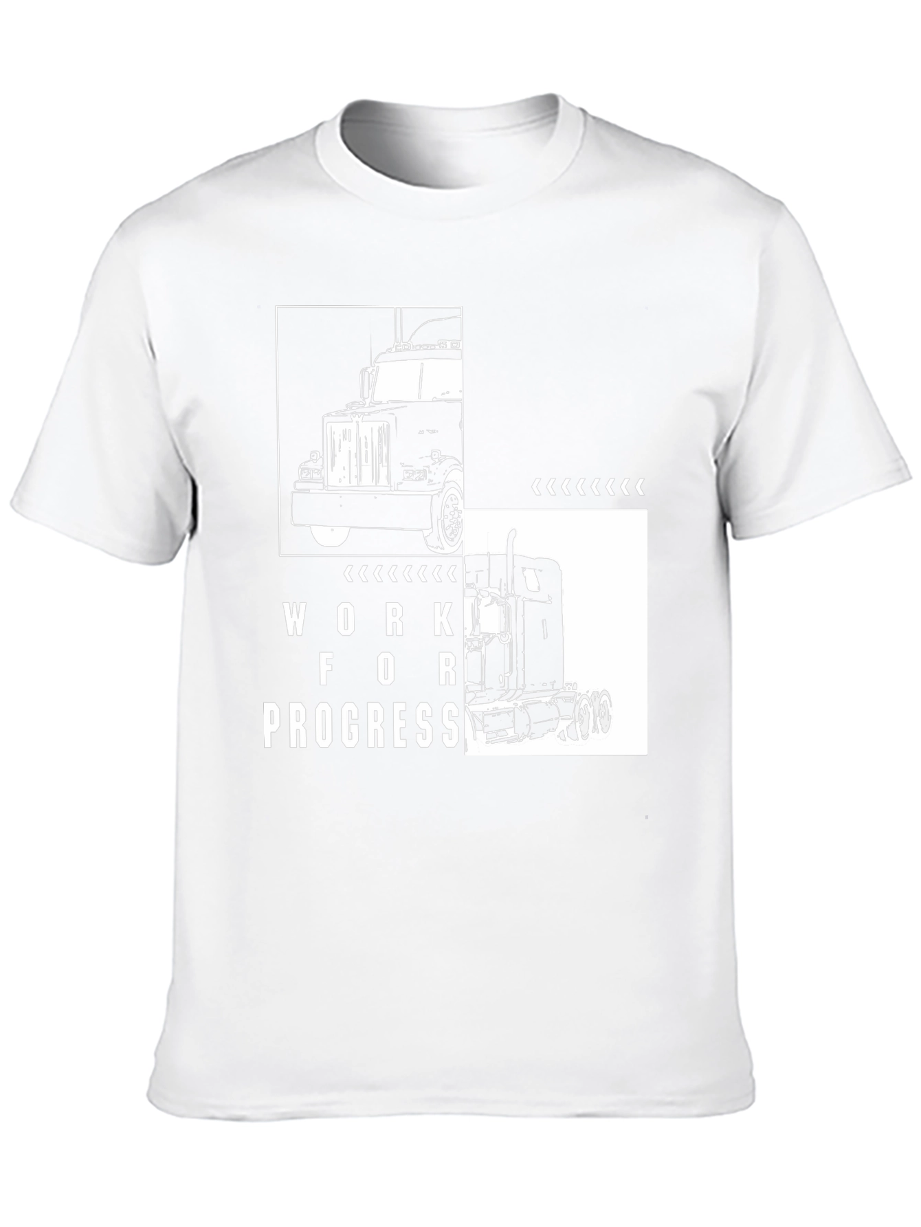 Work for Progress Truck Graphic Tee