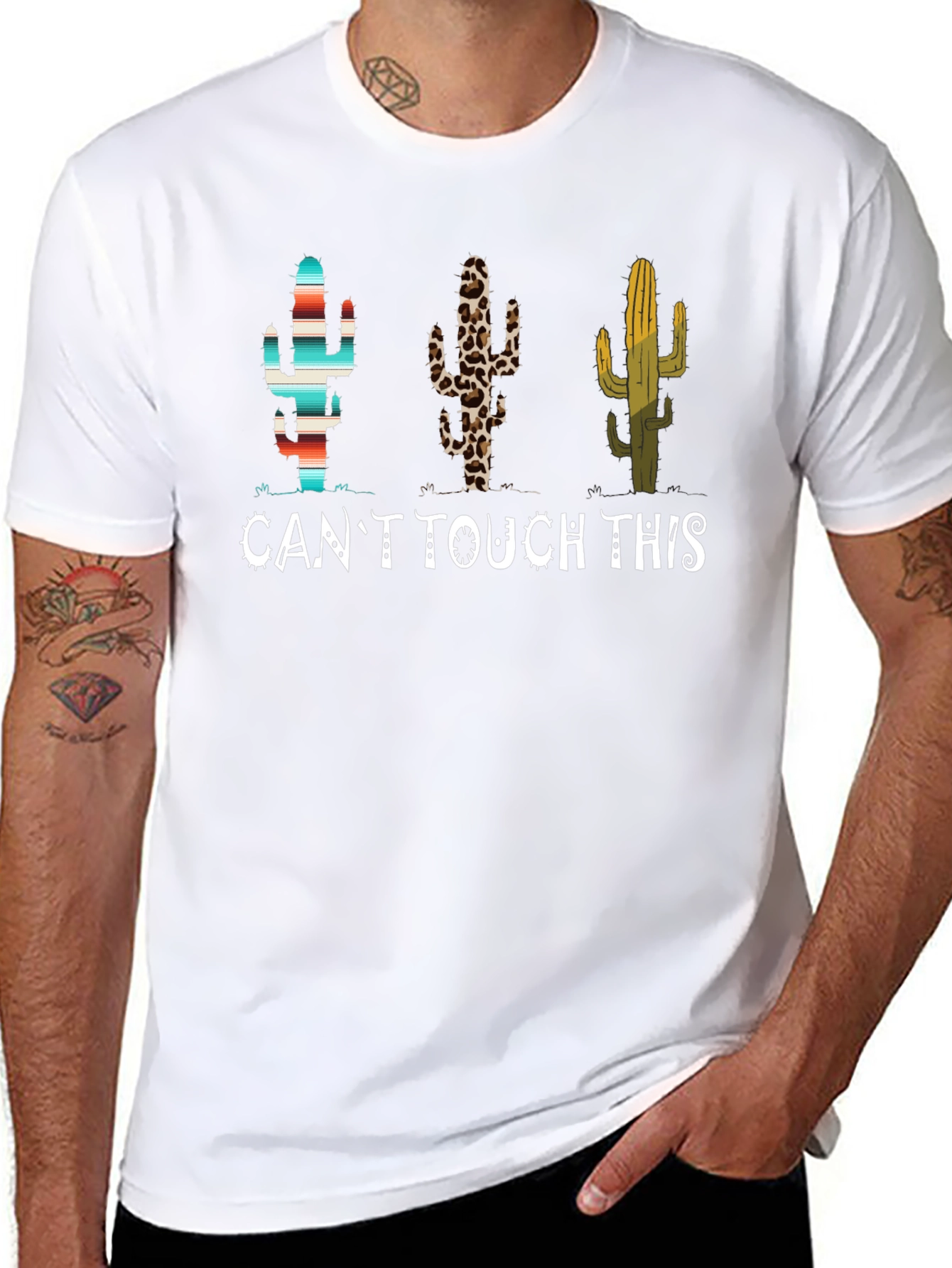 Cant Touch This Cactus Graphic Tee