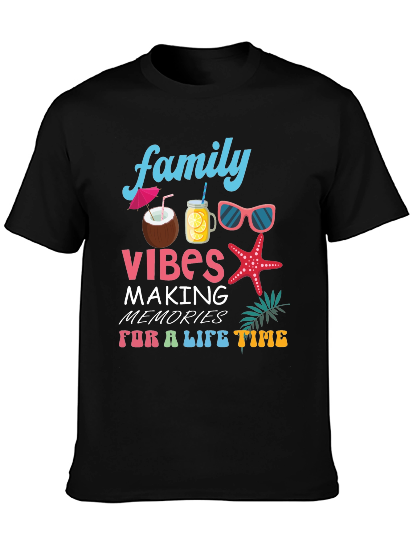 Family Vibes Summer T-Shirt