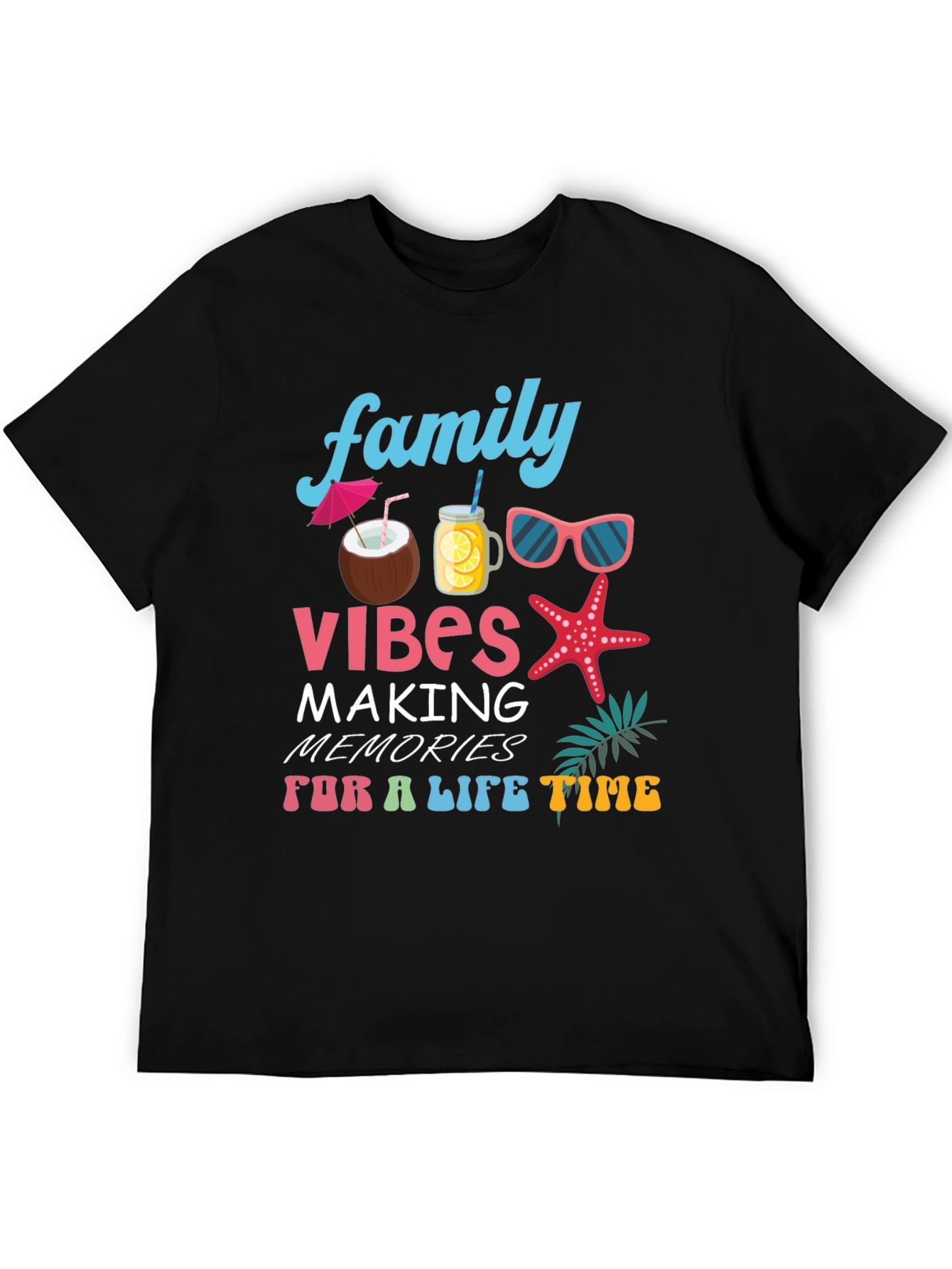Family Vibes Summer T-Shirt