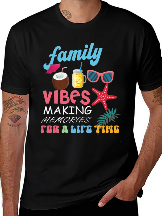 Family Vibes Summer T-Shirt