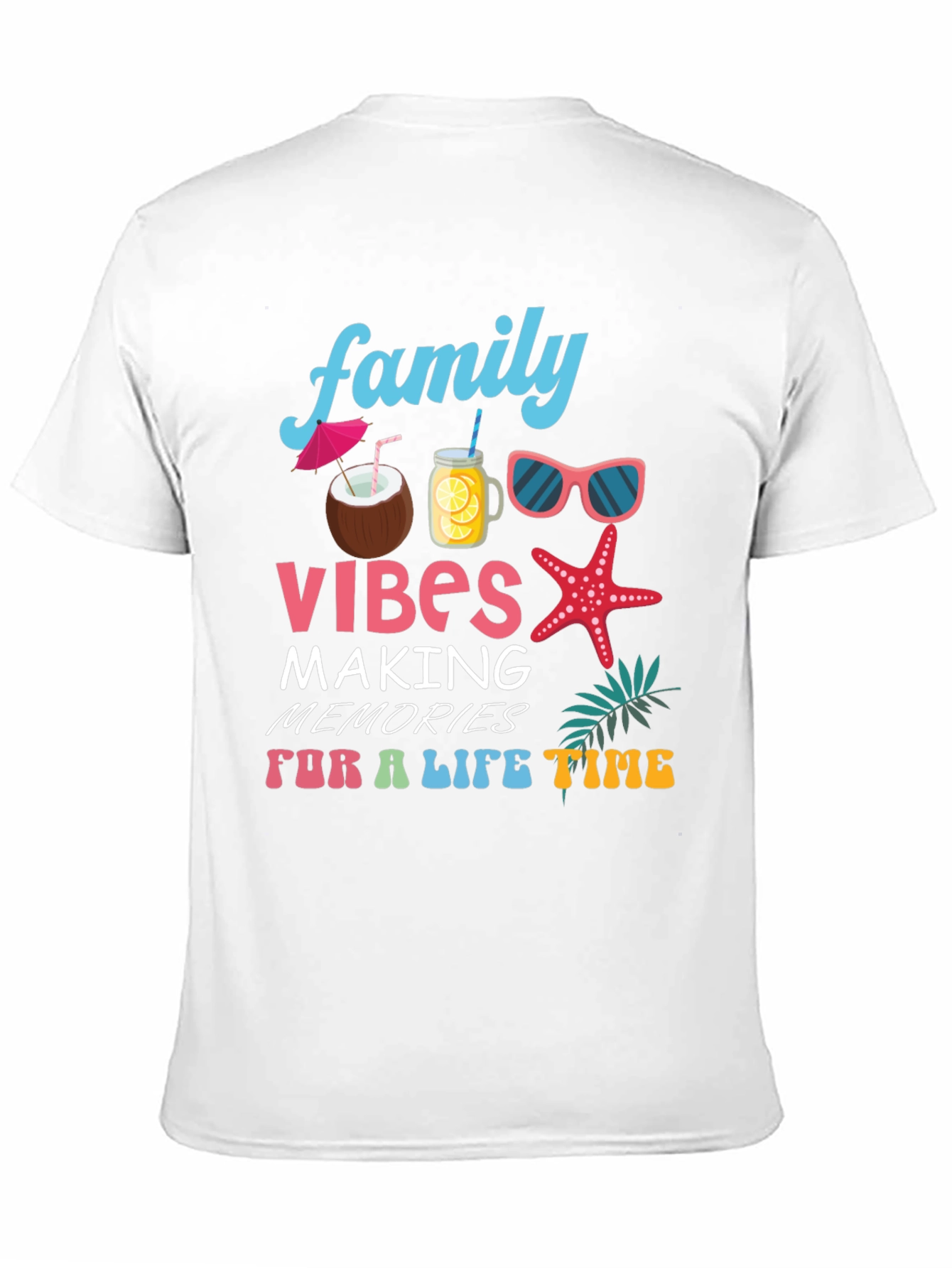 Family Vibes Summer T-Shirt