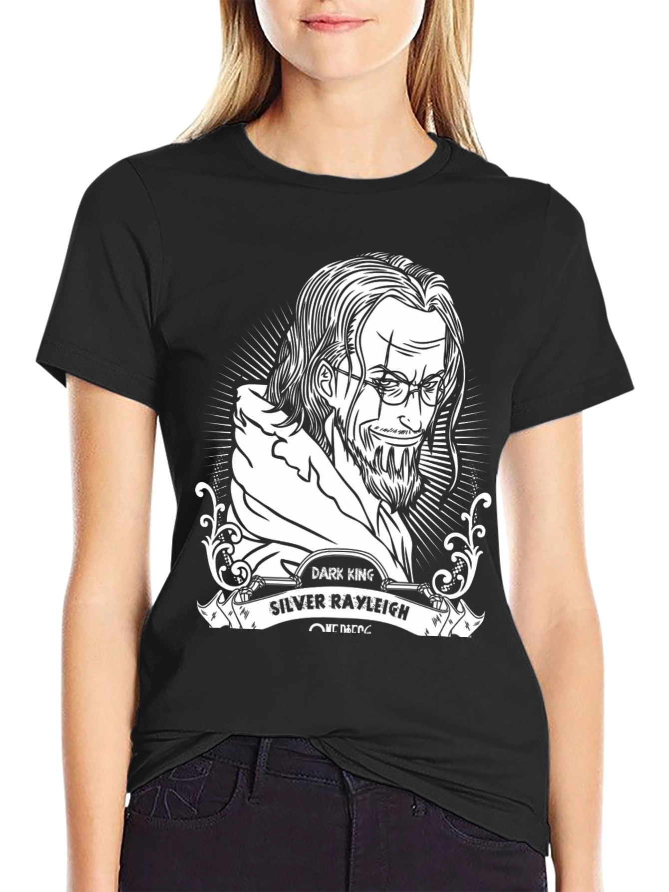 Dark King Silver Rayleigh One Piece T-Shirt