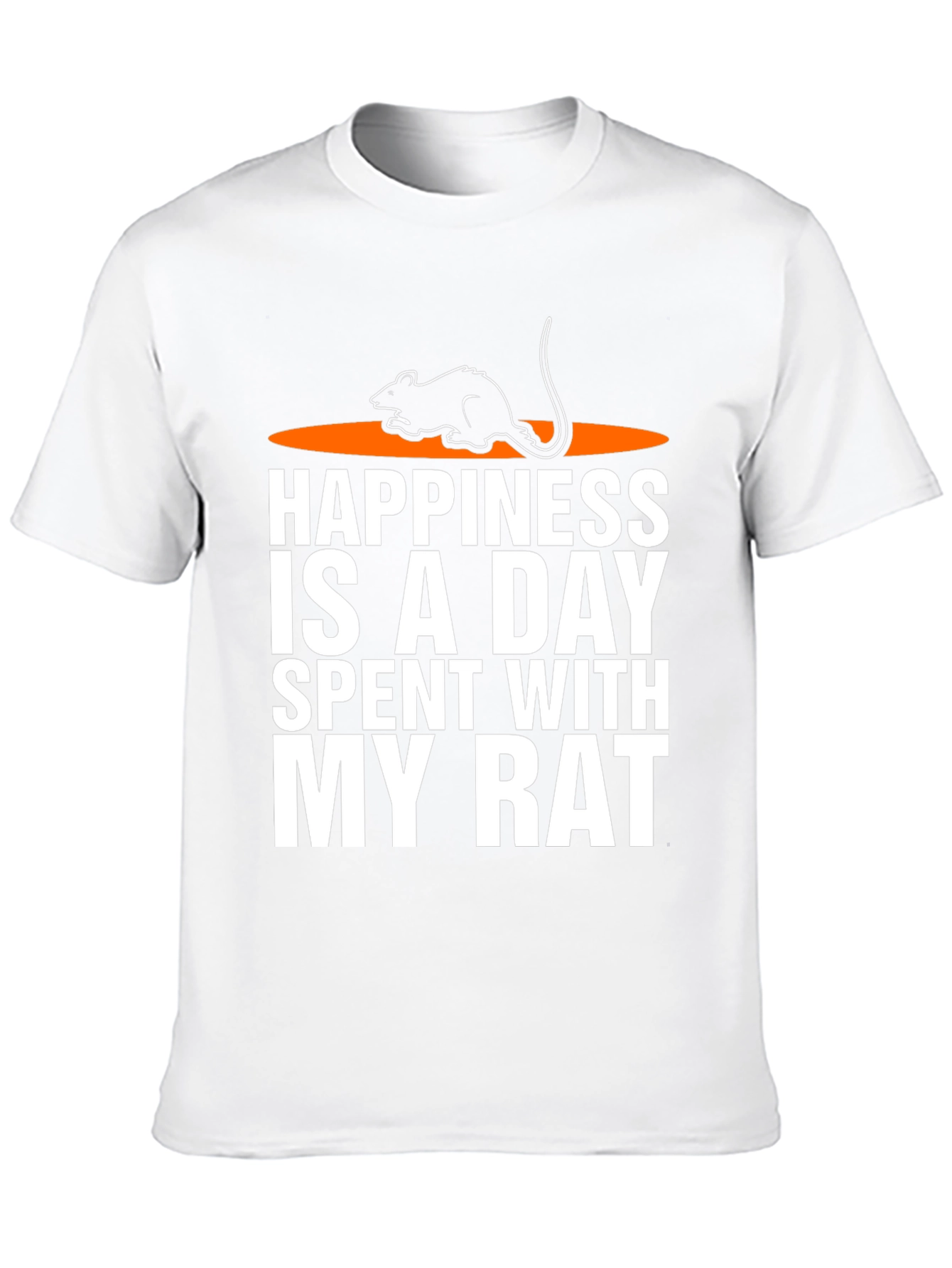 Happiness is a Day Spent with My Rat T-Shirt