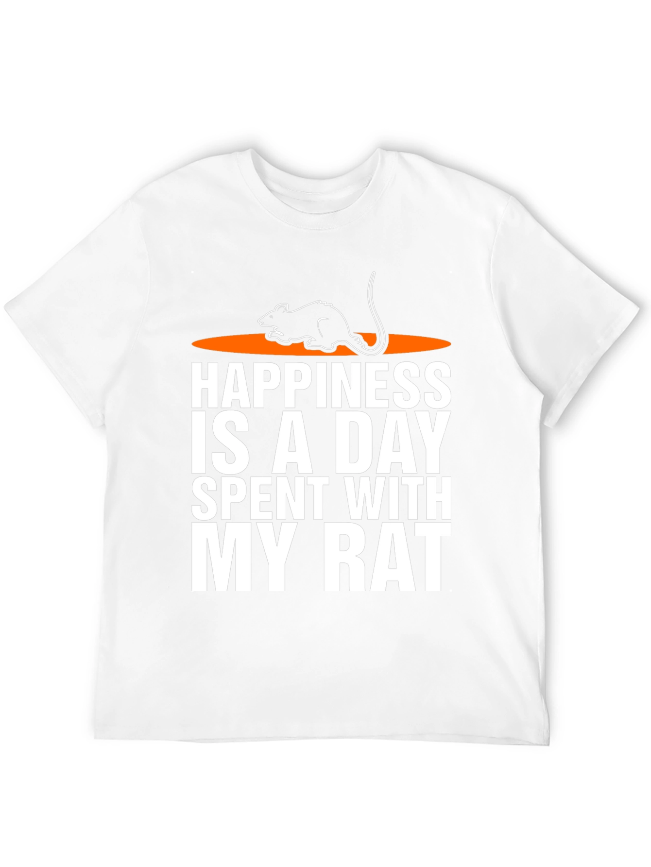 Happiness is a Day Spent with My Rat T-Shirt