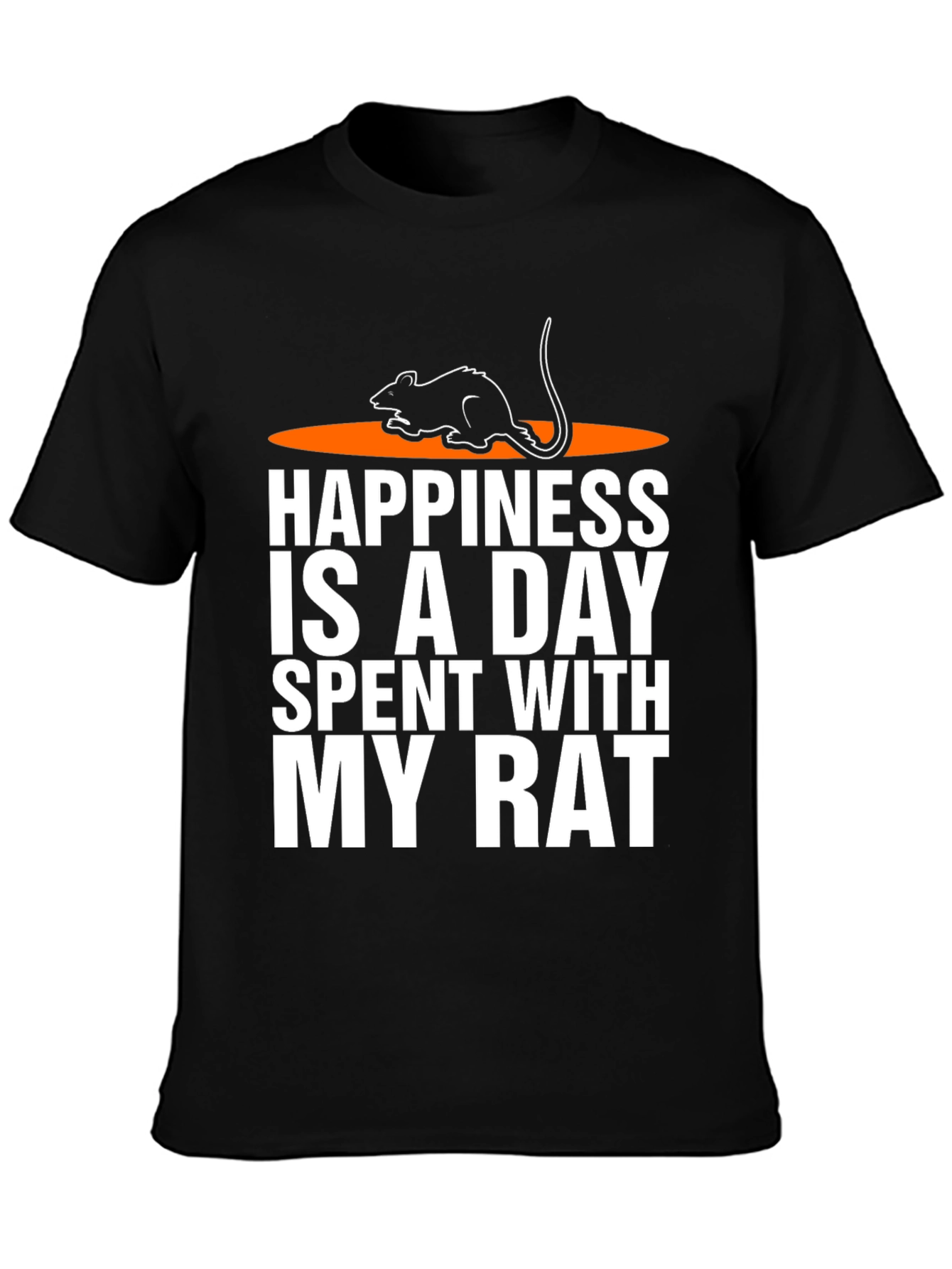 Happiness is a Day Spent with My Rat T-Shirt