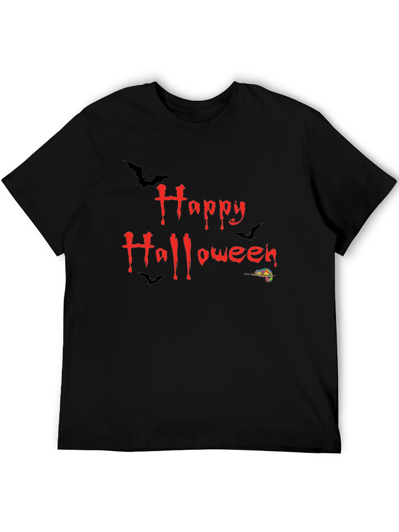 Happy Halloween Bats Graphic T-Shirt