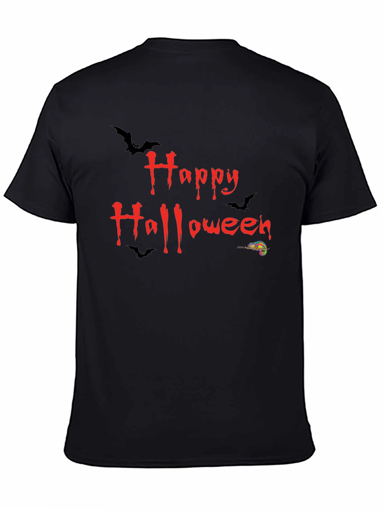 Happy Halloween Bats Graphic T-Shirt