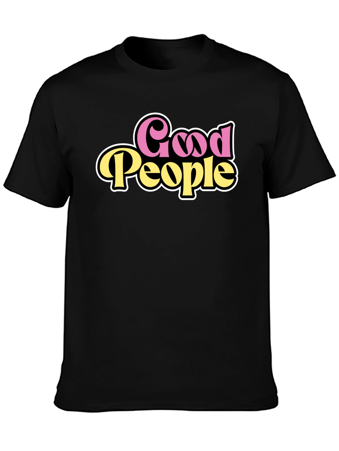 Good People Graphic Tee - Retro Style