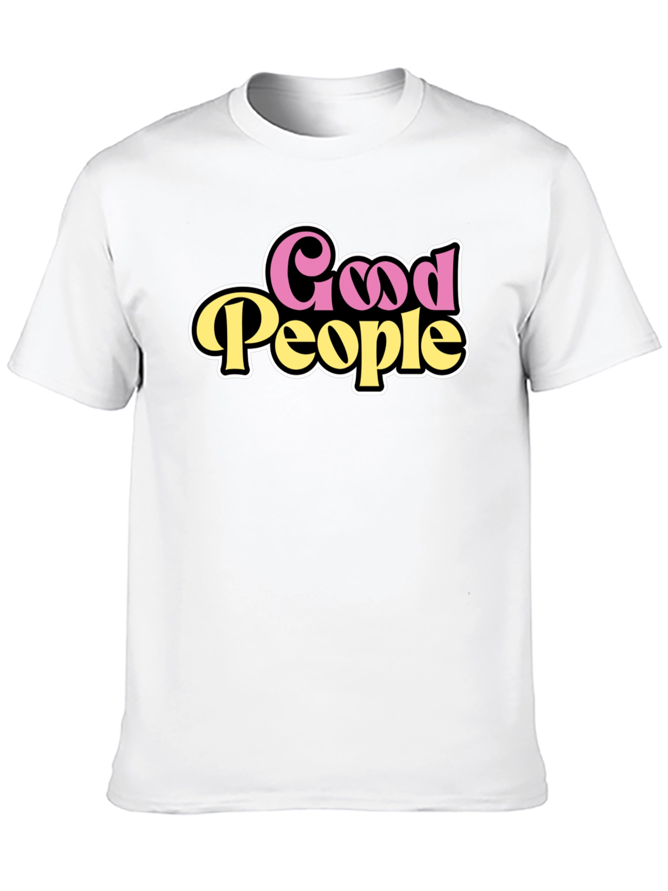 Good People Graphic Tee - Retro Style