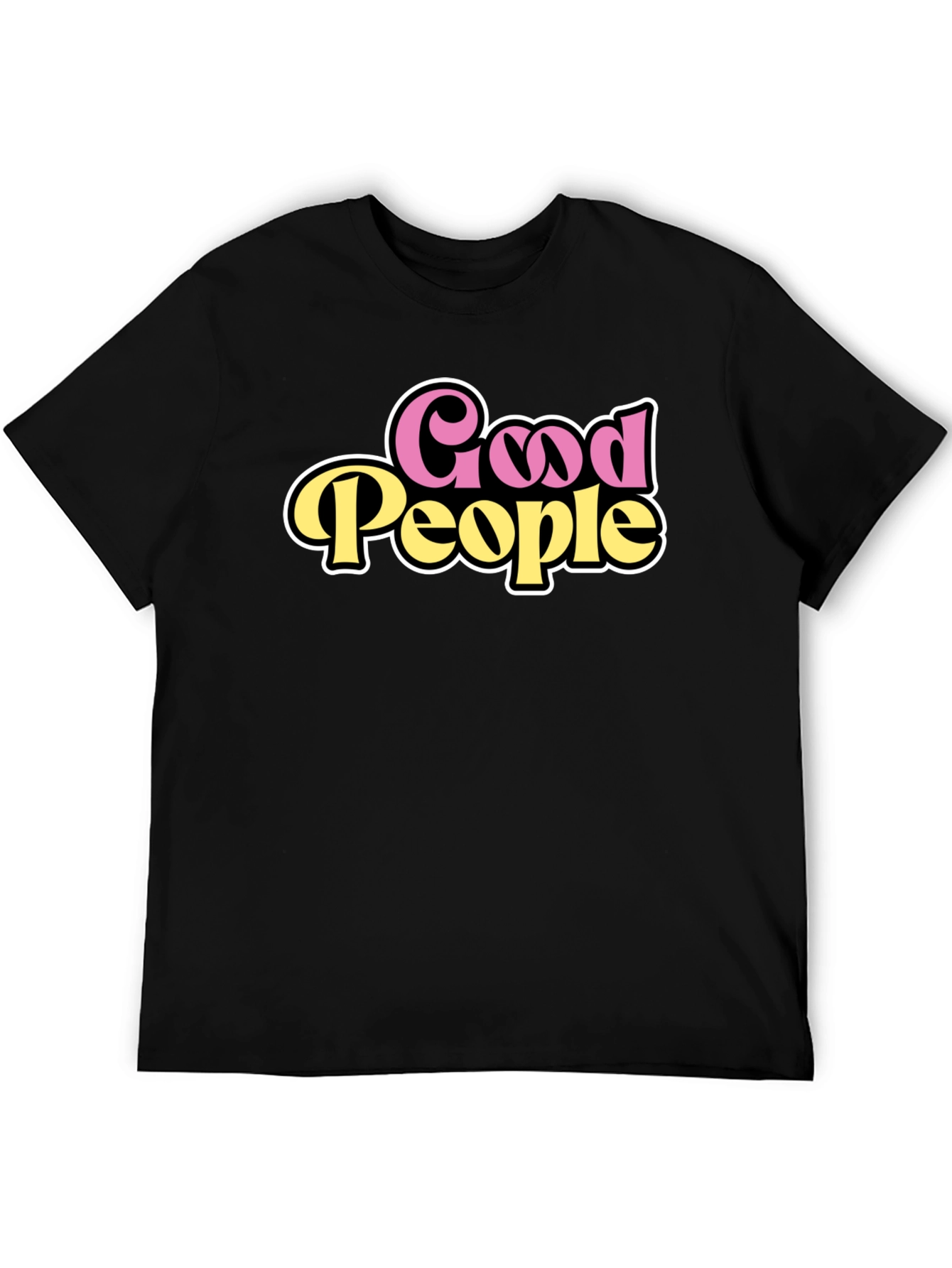 Good People Graphic Tee - Retro Style