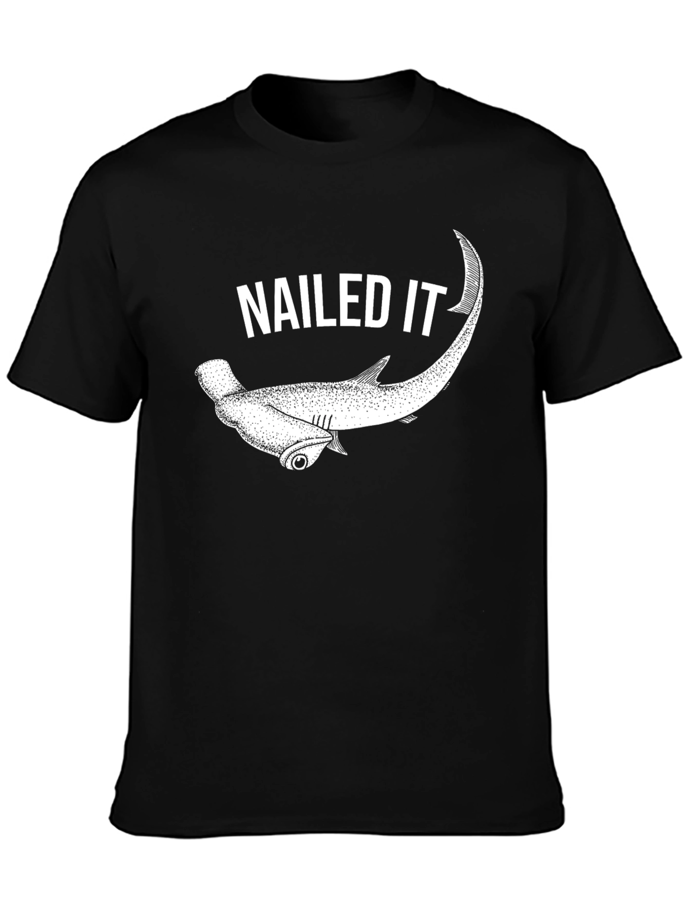 Nailed It Hammerhead Shark Graphic Tee