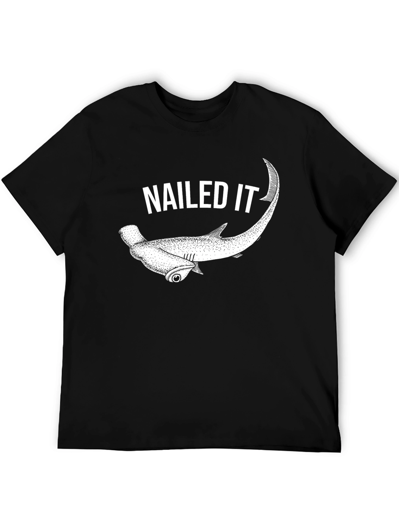 Nailed It Hammerhead Shark Graphic Tee