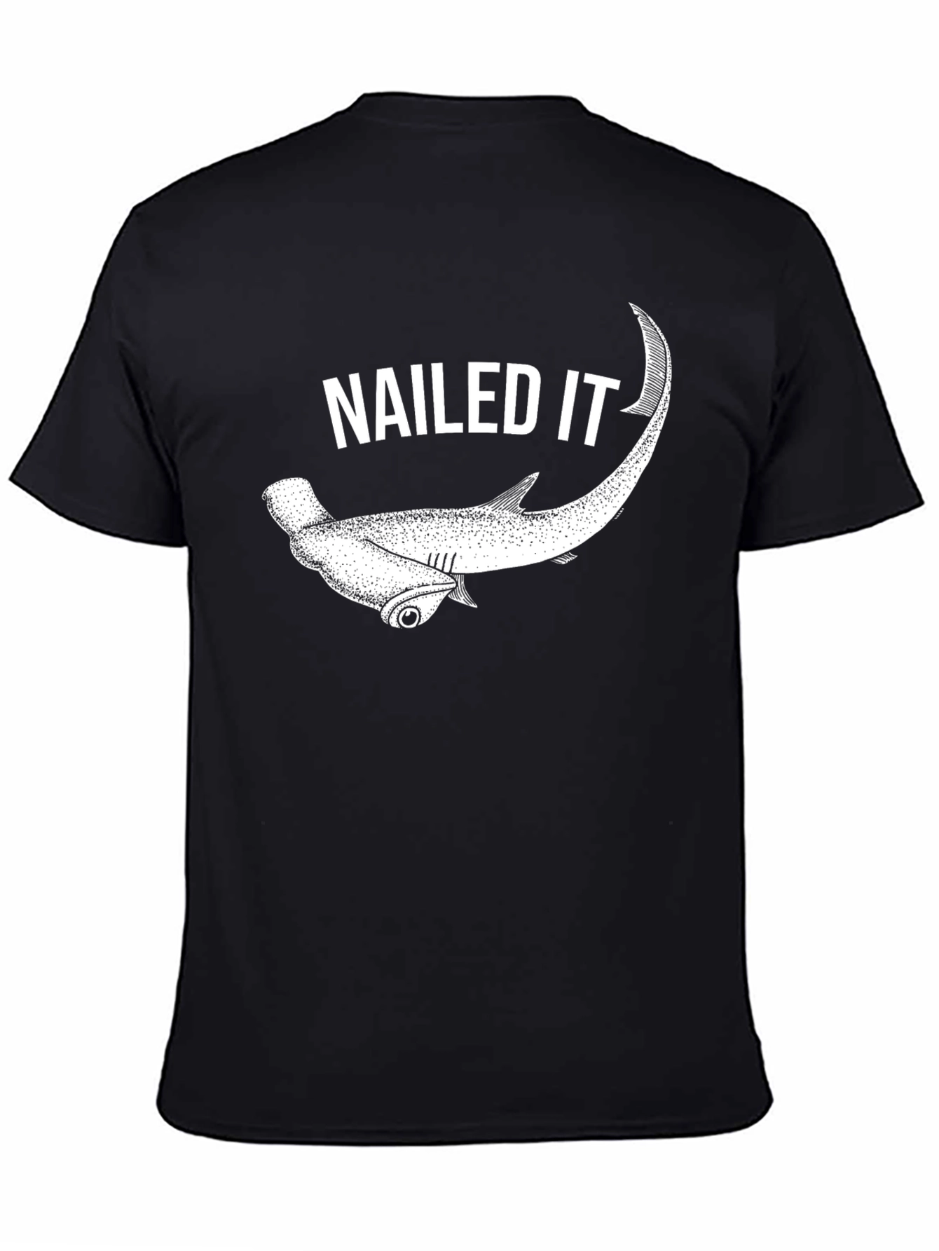 Nailed It Hammerhead Shark Graphic Tee
