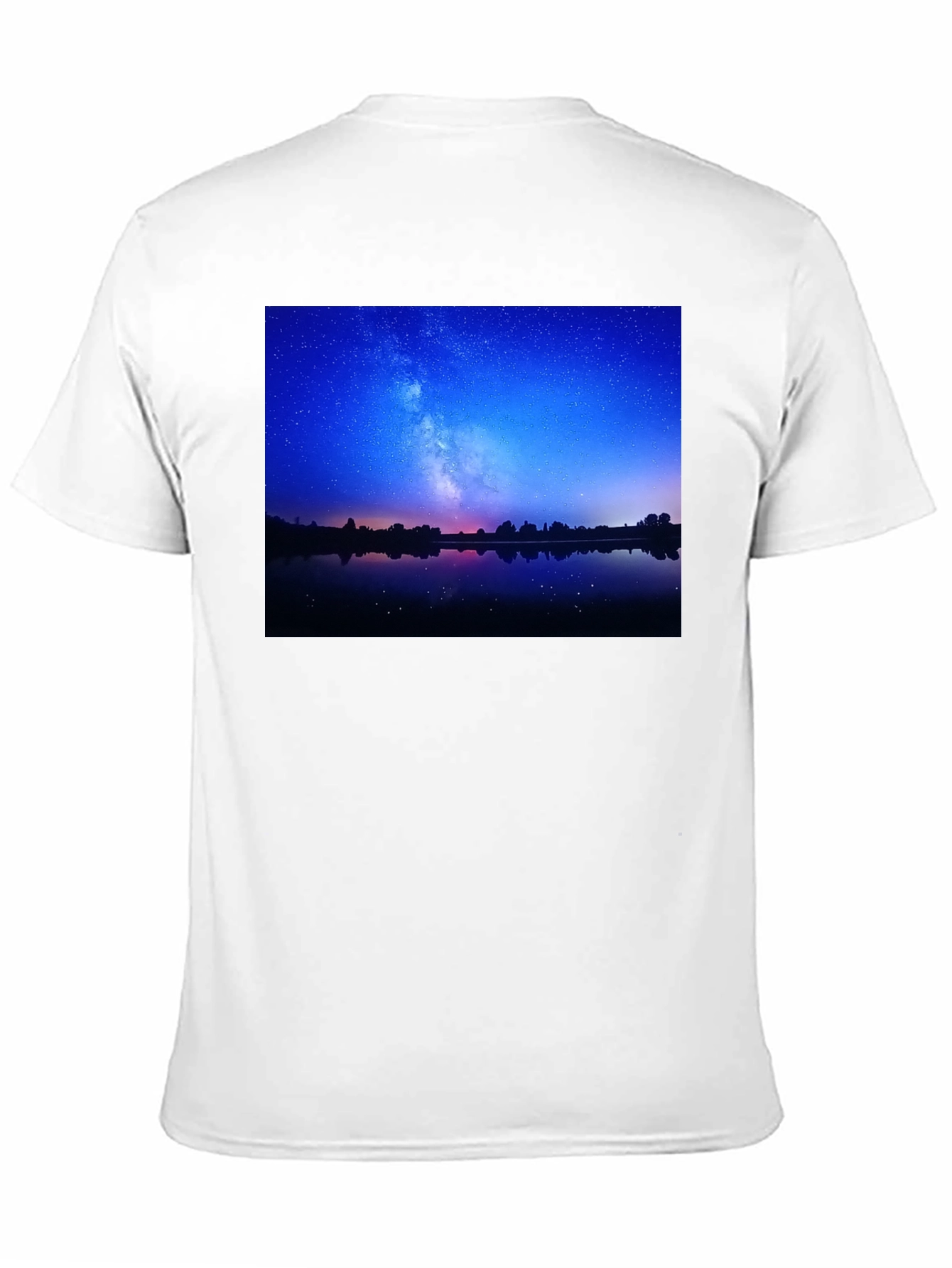 Night Sky Reflection Graphic T-Shirt