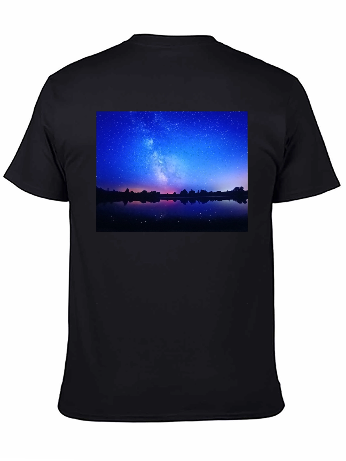 Night Sky Reflection Graphic T-Shirt