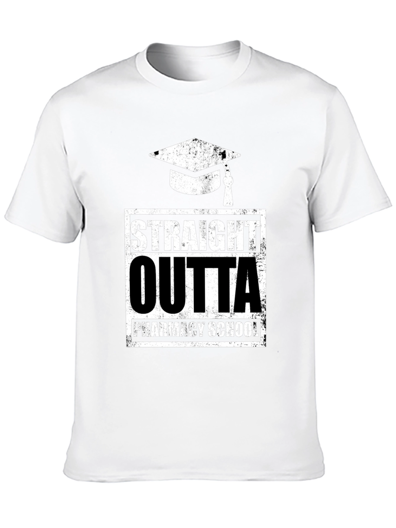 Straight Outta Pharmacy School Graduation T-Shirt