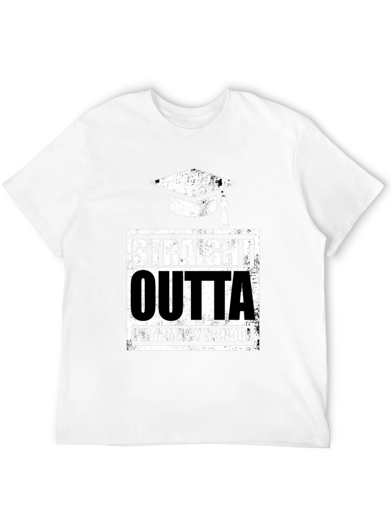 Straight Outta Pharmacy School Graduation T-Shirt