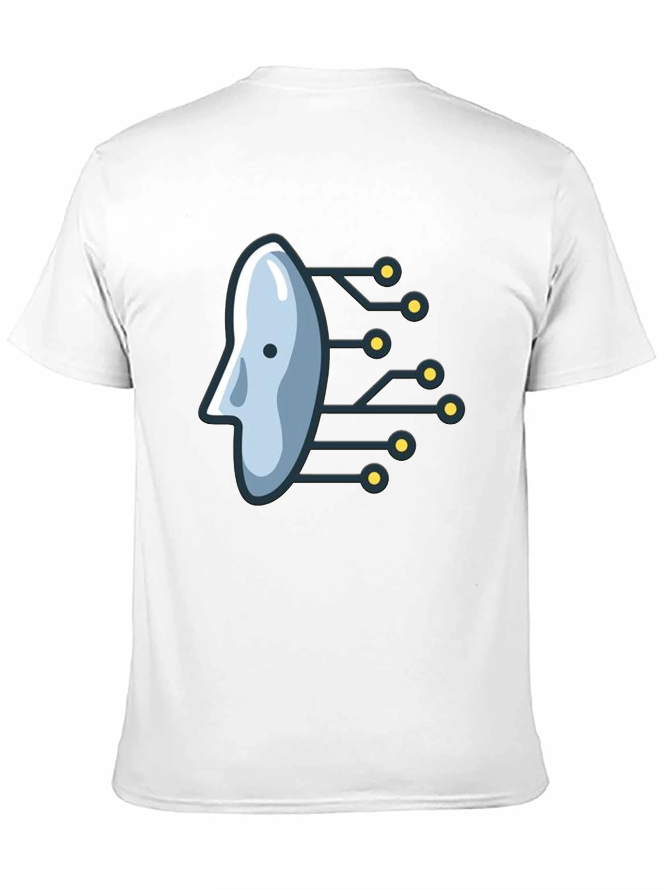 Tech Head Graphic Tee - Modern Style