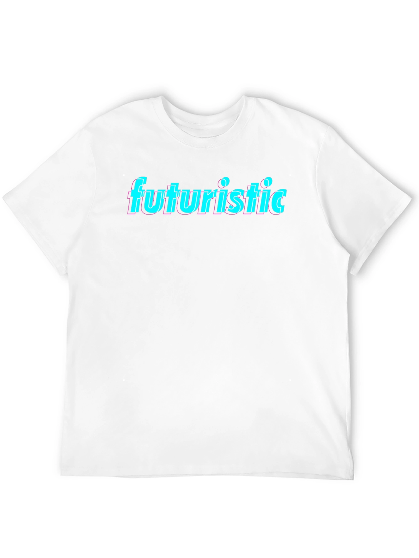 Futuristic Graphic Tee - Retro 80s Style