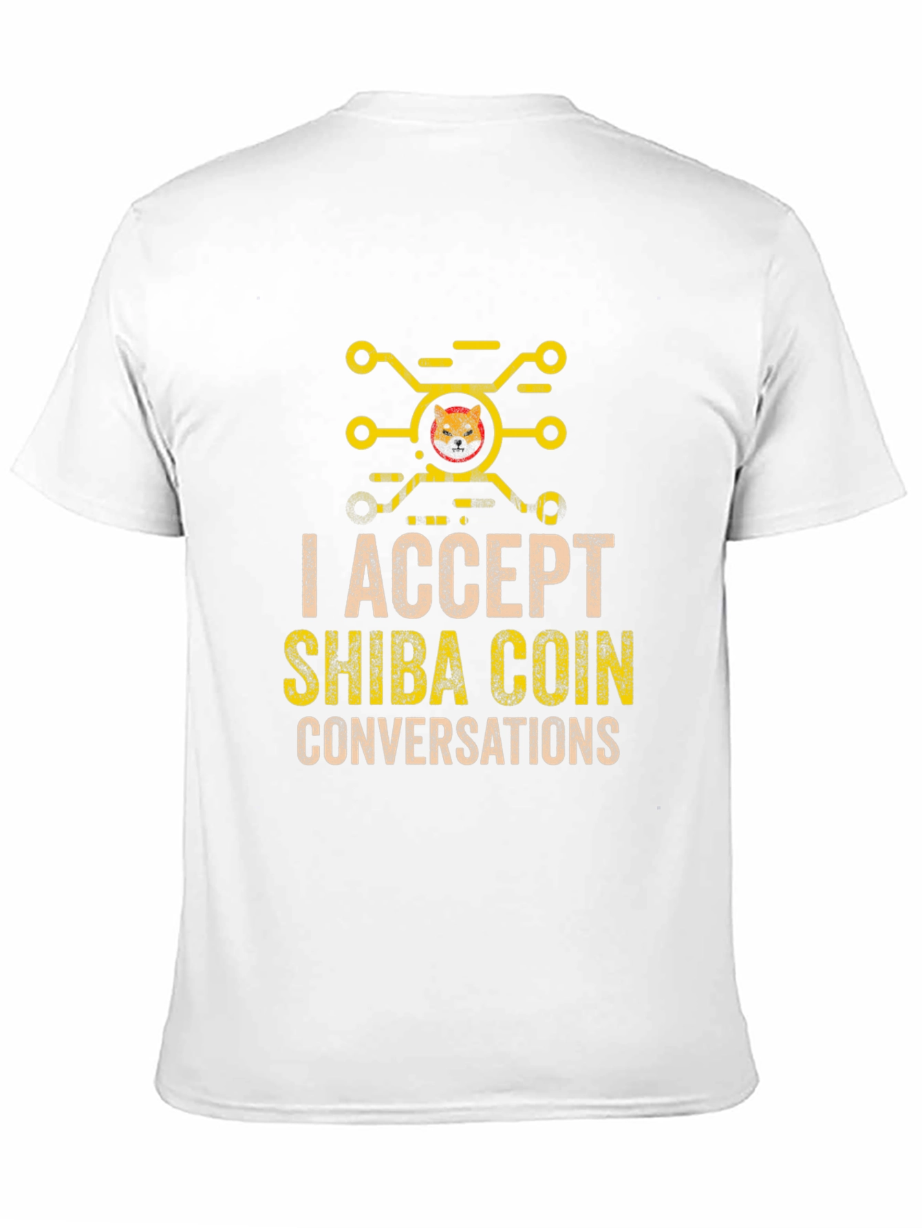 I Accept Shiba Coin Conversations Graphic Tee