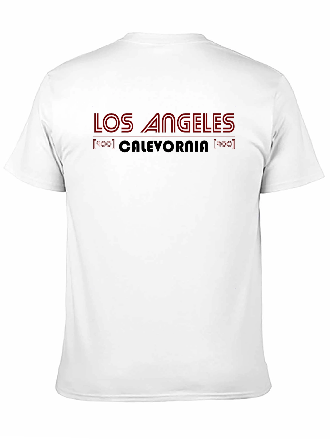 Los Angeles Calevornia Black Graphic Tee
