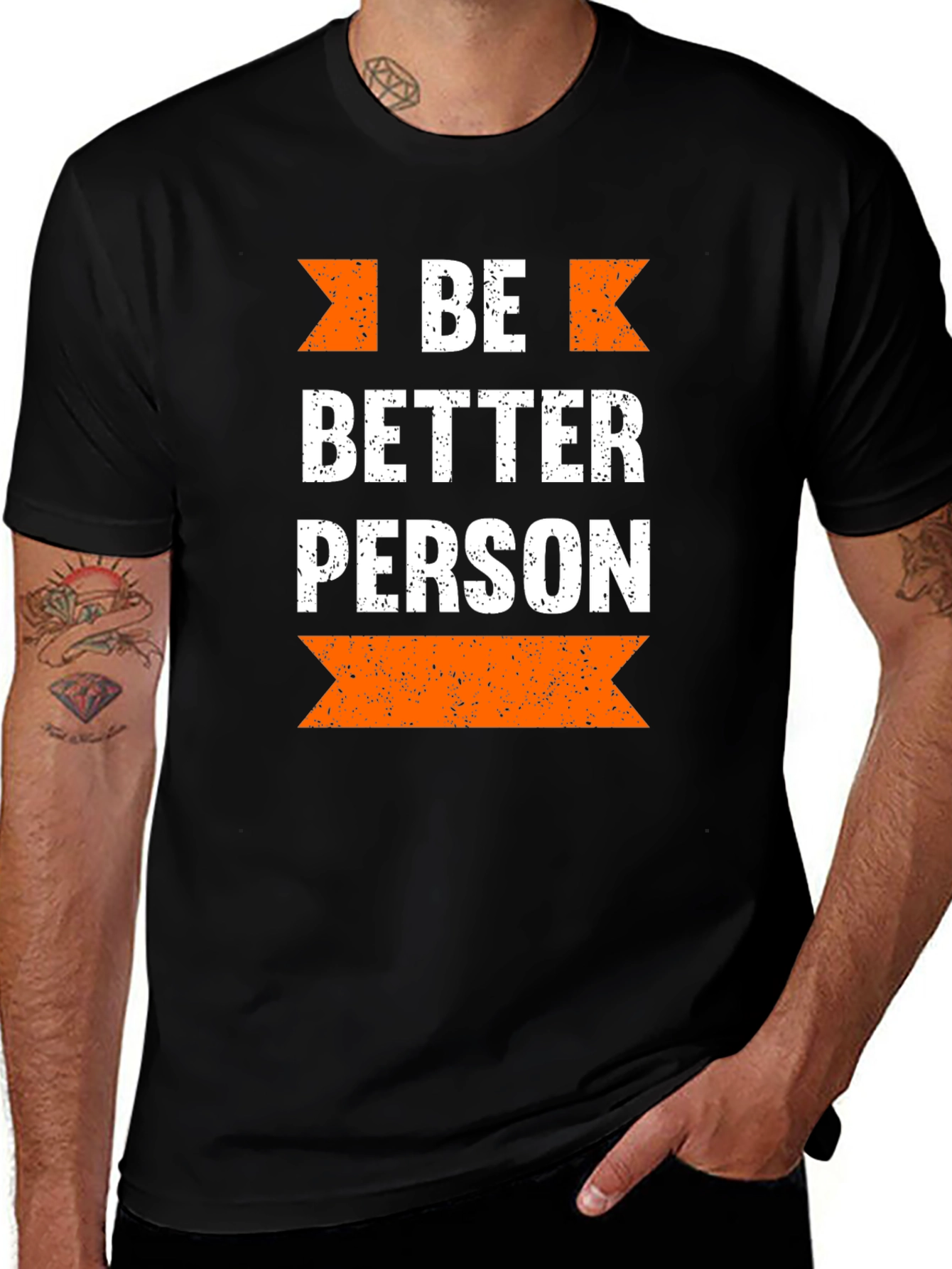Be Better Person Graphic T-Shirt