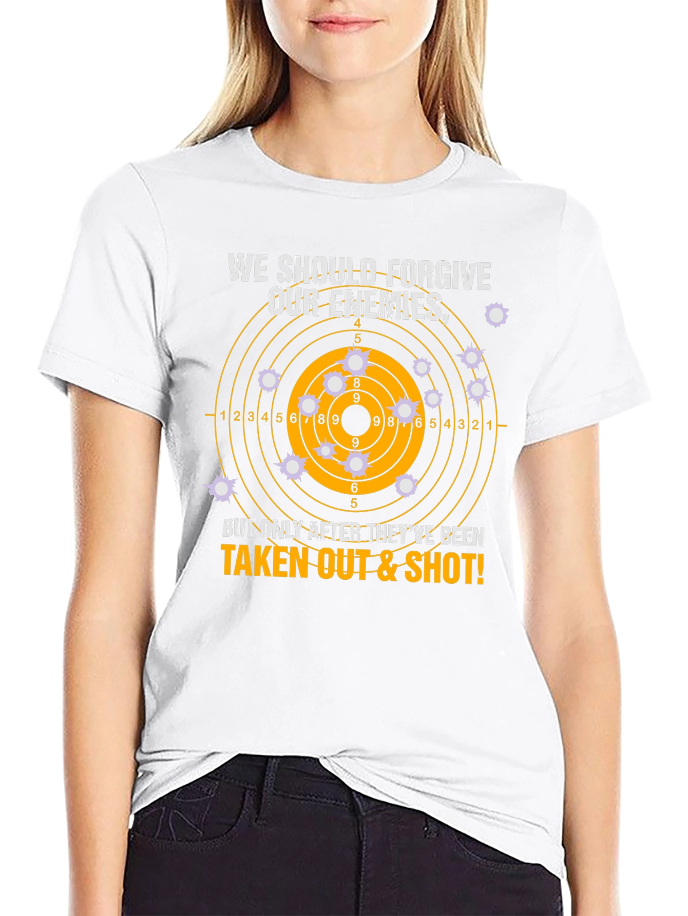 Forgive Enemies T-Shirt - Target Design
