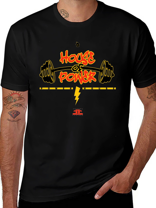 House of Power Black T-Shirt