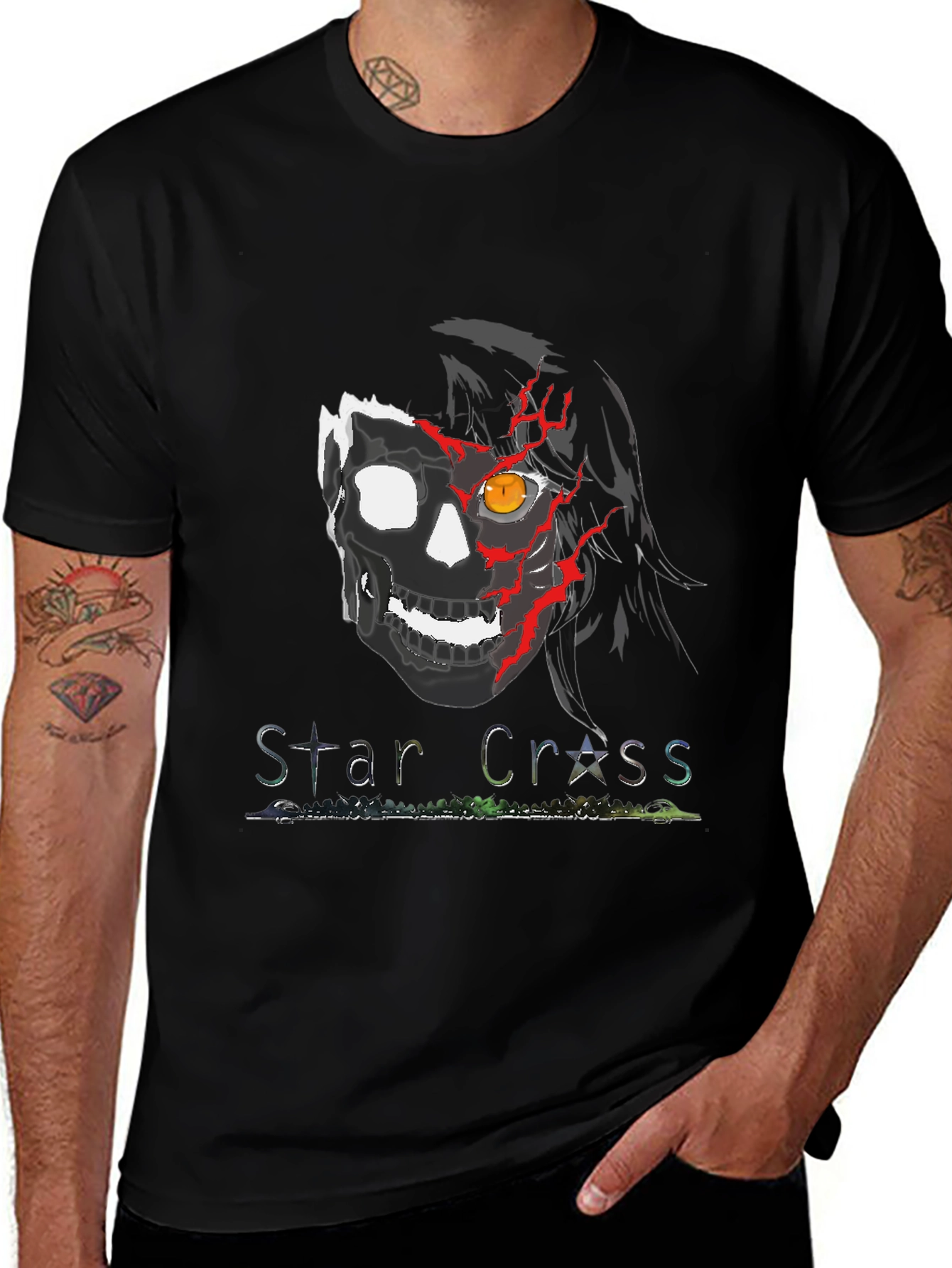 Star Cross Graphic T-Shirt