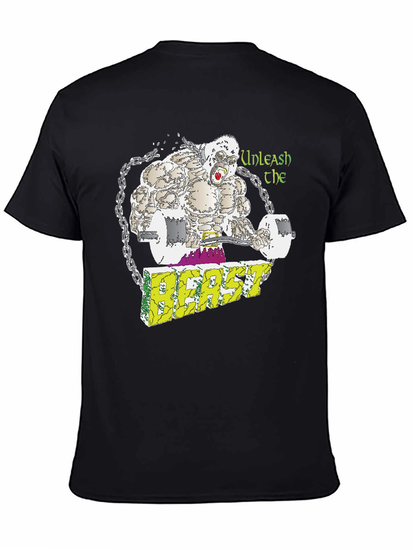 Unleash the Beast Graphic Tee - Gym Gorilla